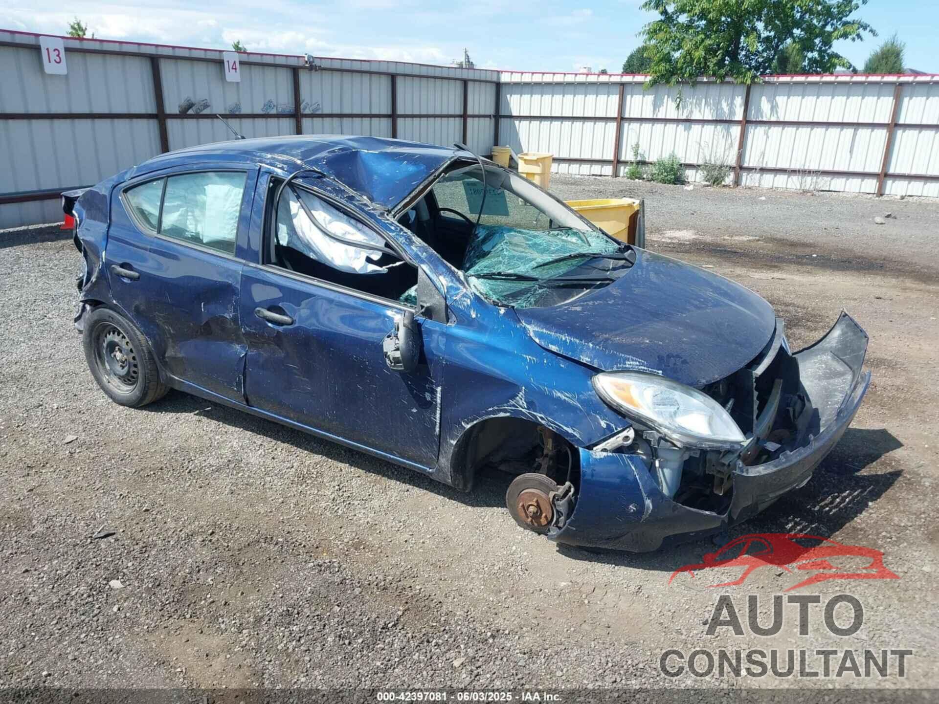 NISSAN VERSA 2014 - 3N1CN7APXEL838763