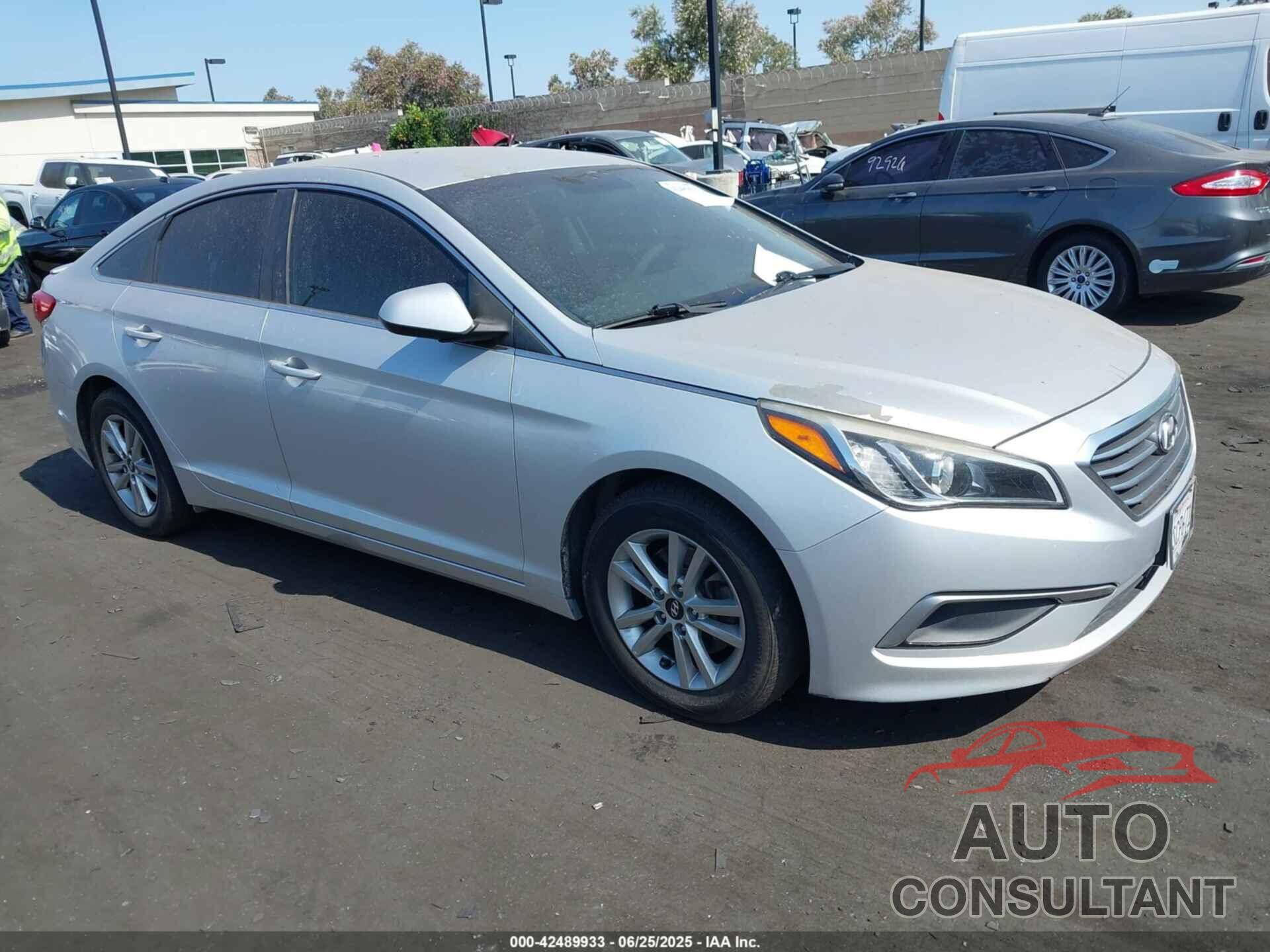 HYUNDAI SONATA 2017 - 5NPE24AFXHH514785
