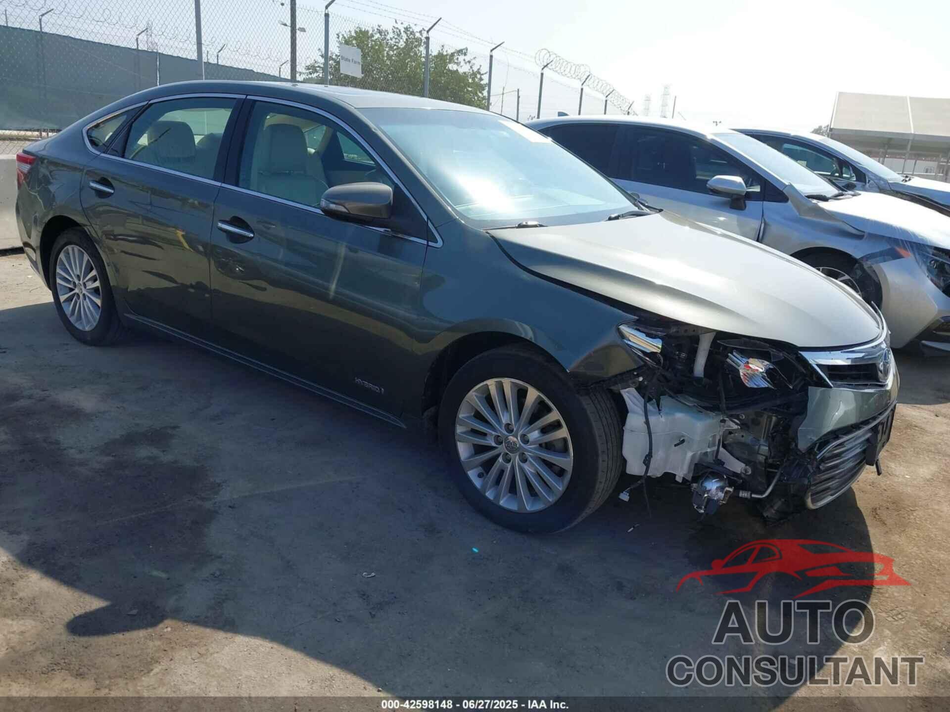TOYOTA AVALON HYBRID 2013 - 4T1BD1EB8DU013795