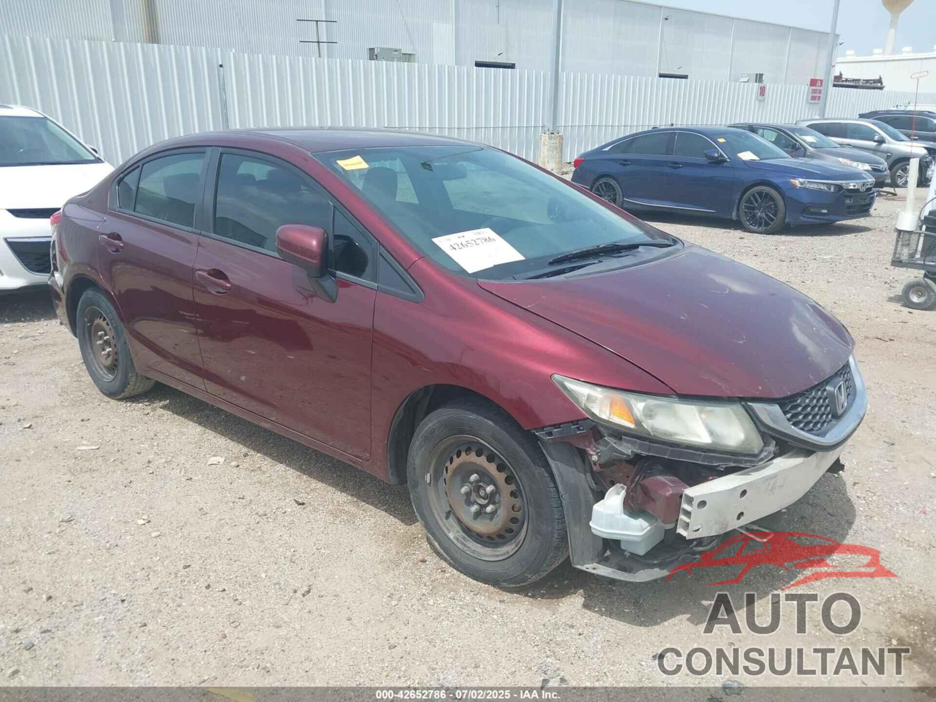 HONDA CIVIC 2015 - 19XFB2F51FE111966