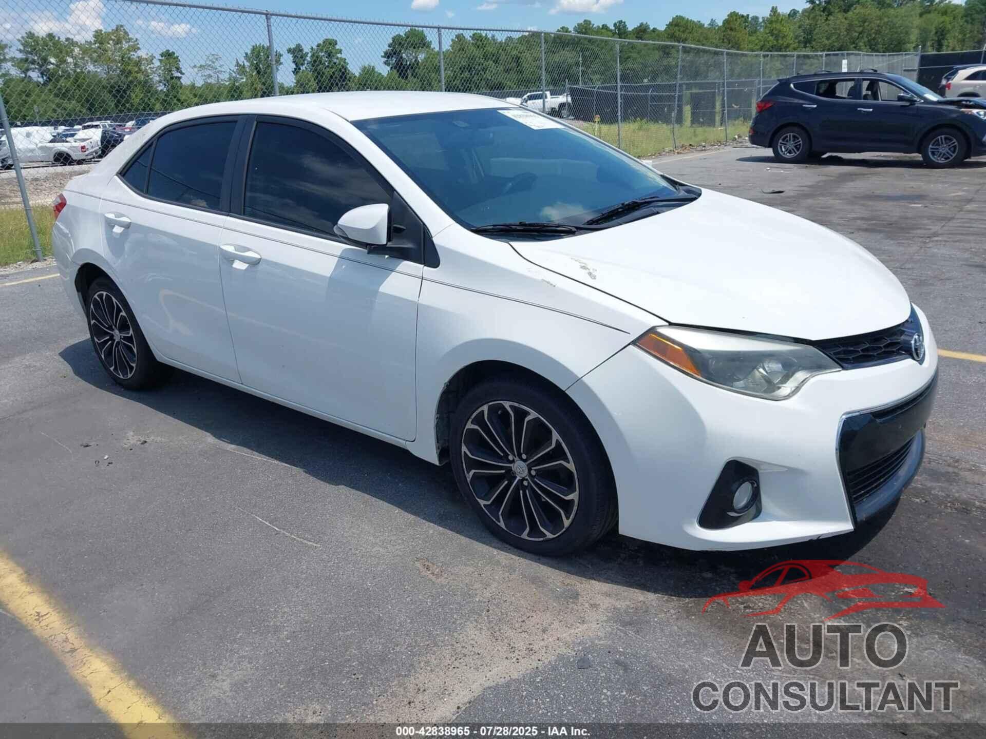 TOYOTA COROLLA 2016 - 2T1BURHE8GC565517