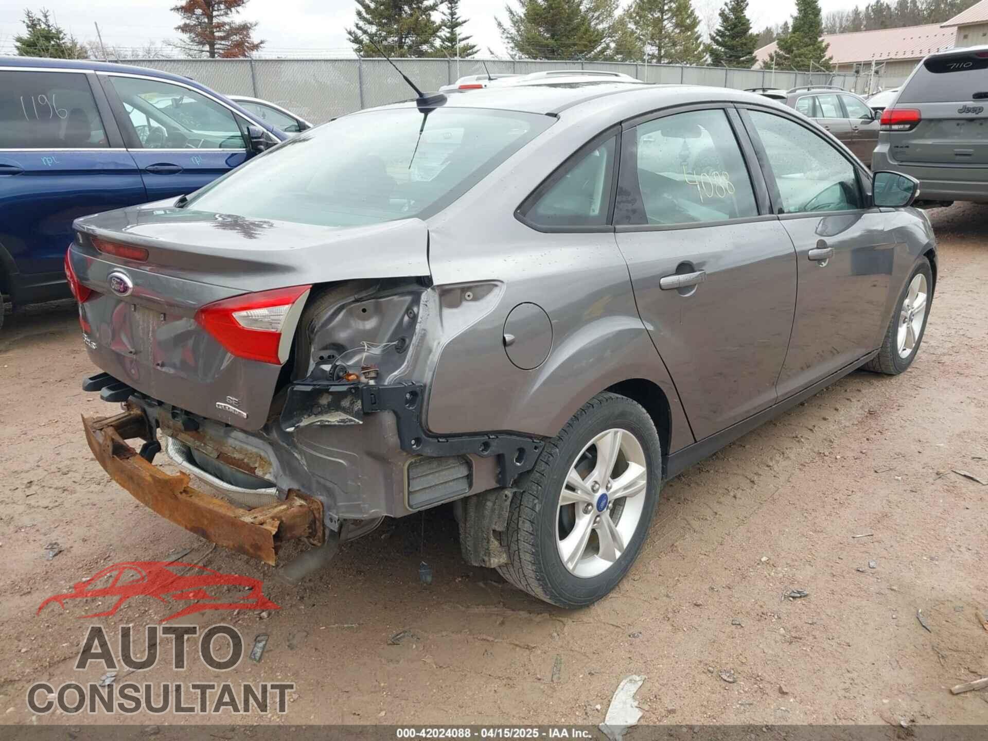 FORD FOCUS 2013 - 1FADP3F23DL130730