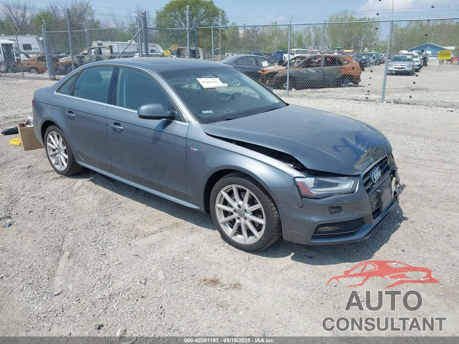 AUDI A4 2014 - WAUFFAFL9EN000649