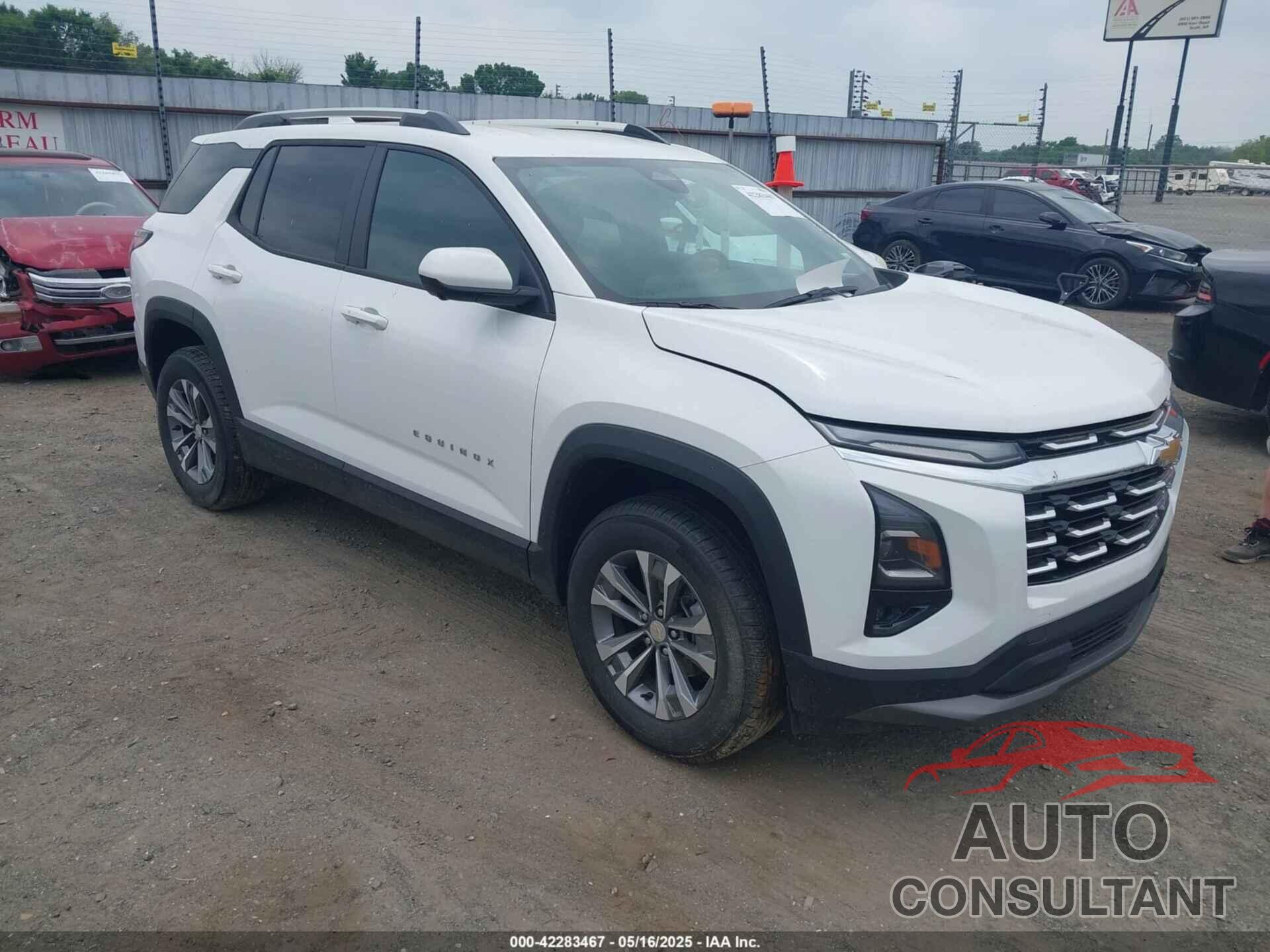 CHEVROLET EQUINOX 2025 - 3GNAXPEG5SL209424
