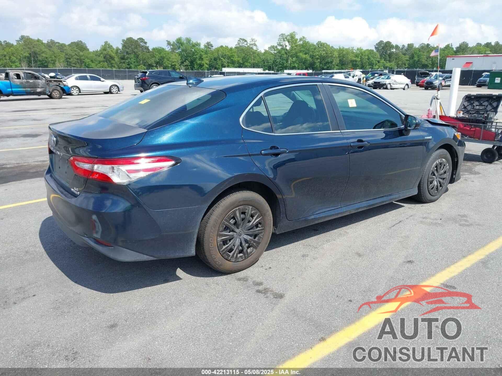 TOYOTA CAMRY HYBRID 2019 - 4T1B31HK9KU512892