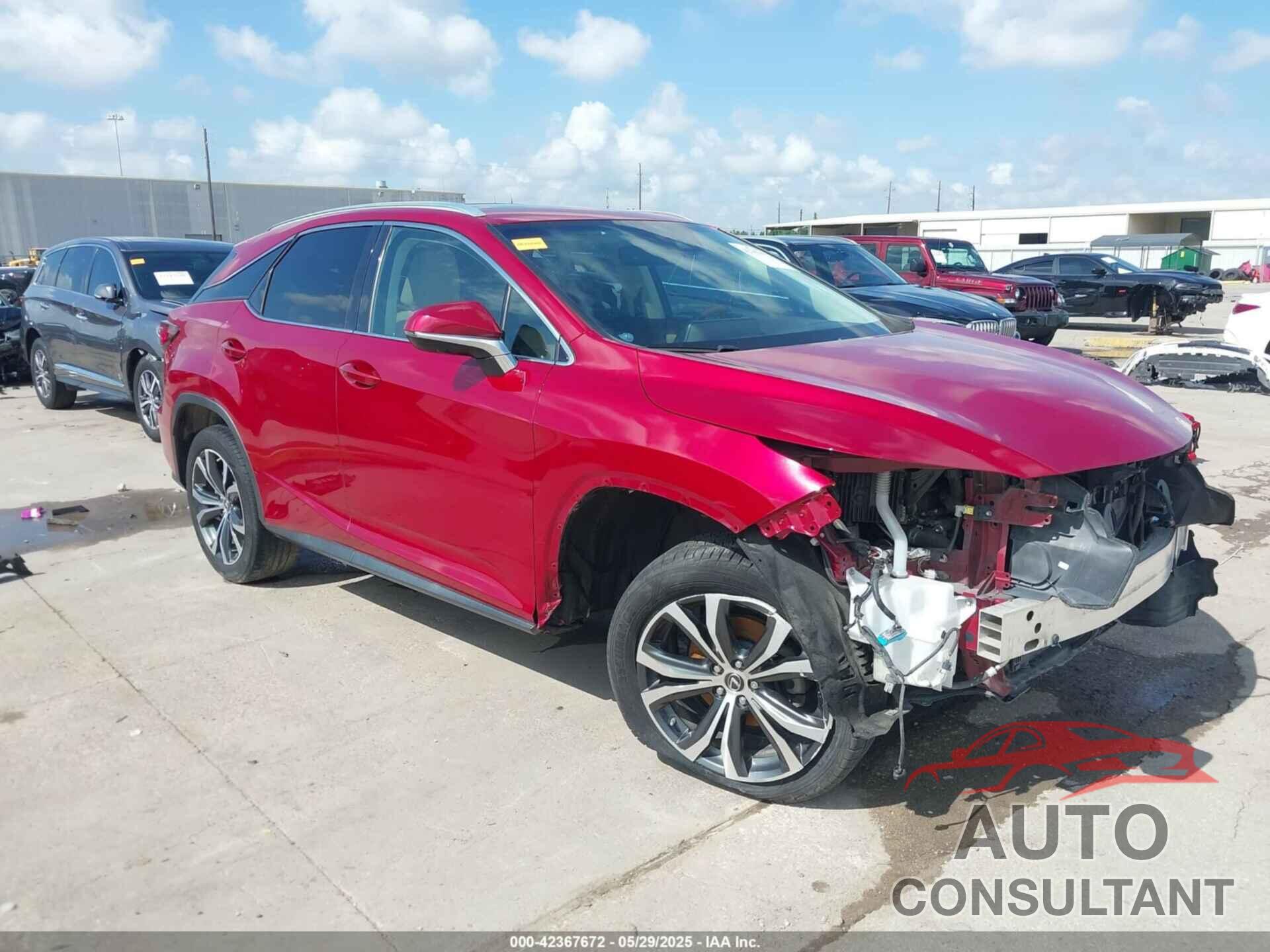 LEXUS RX 350 2019 - 2T2ZZMCA0KC139977