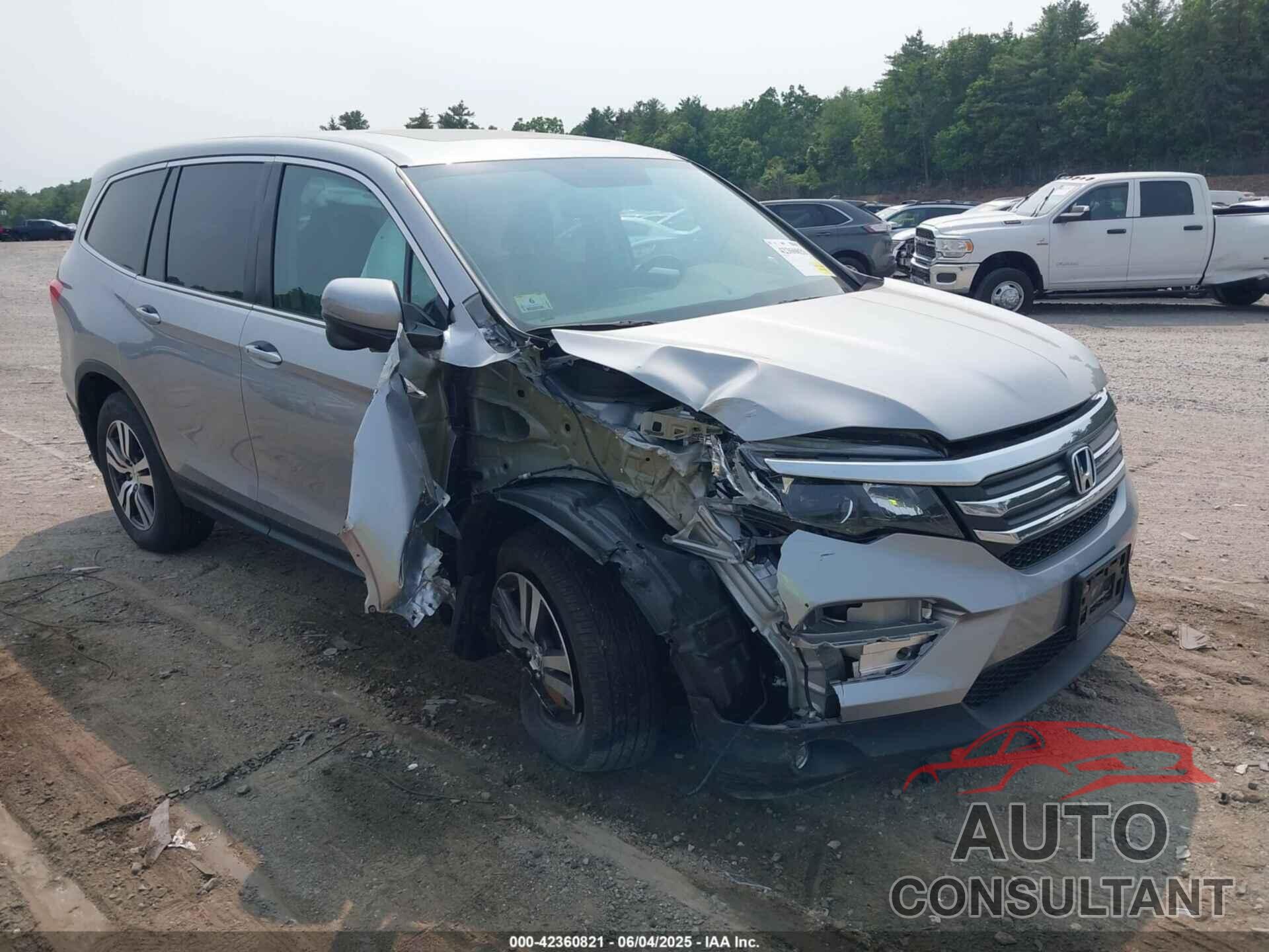 HONDA PILOT 2016 - 5FNYF6H50GB034665