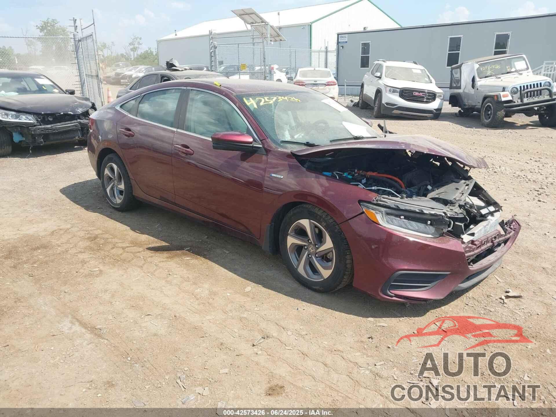 HONDA INSIGHT 2020 - 19XZE4F54LE011100