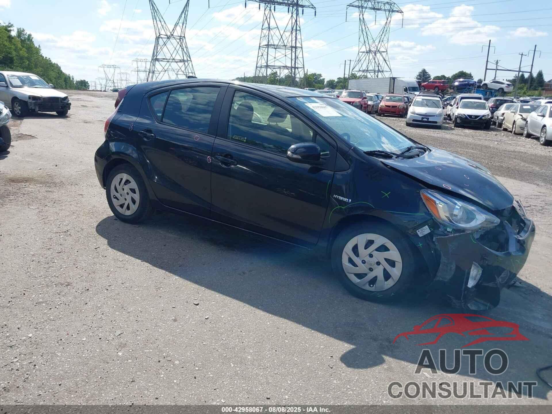 TOYOTA PRIUS C 2016 - JTDKDTB37G1121957
