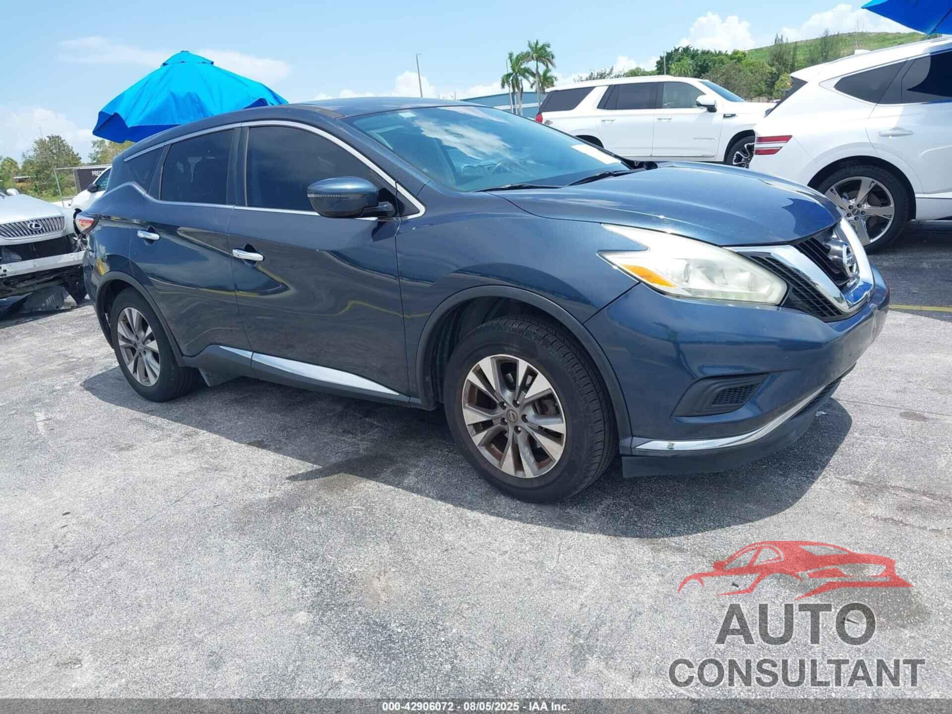 NISSAN MURANO 2016 - 5N1AZ2MH0GN105734