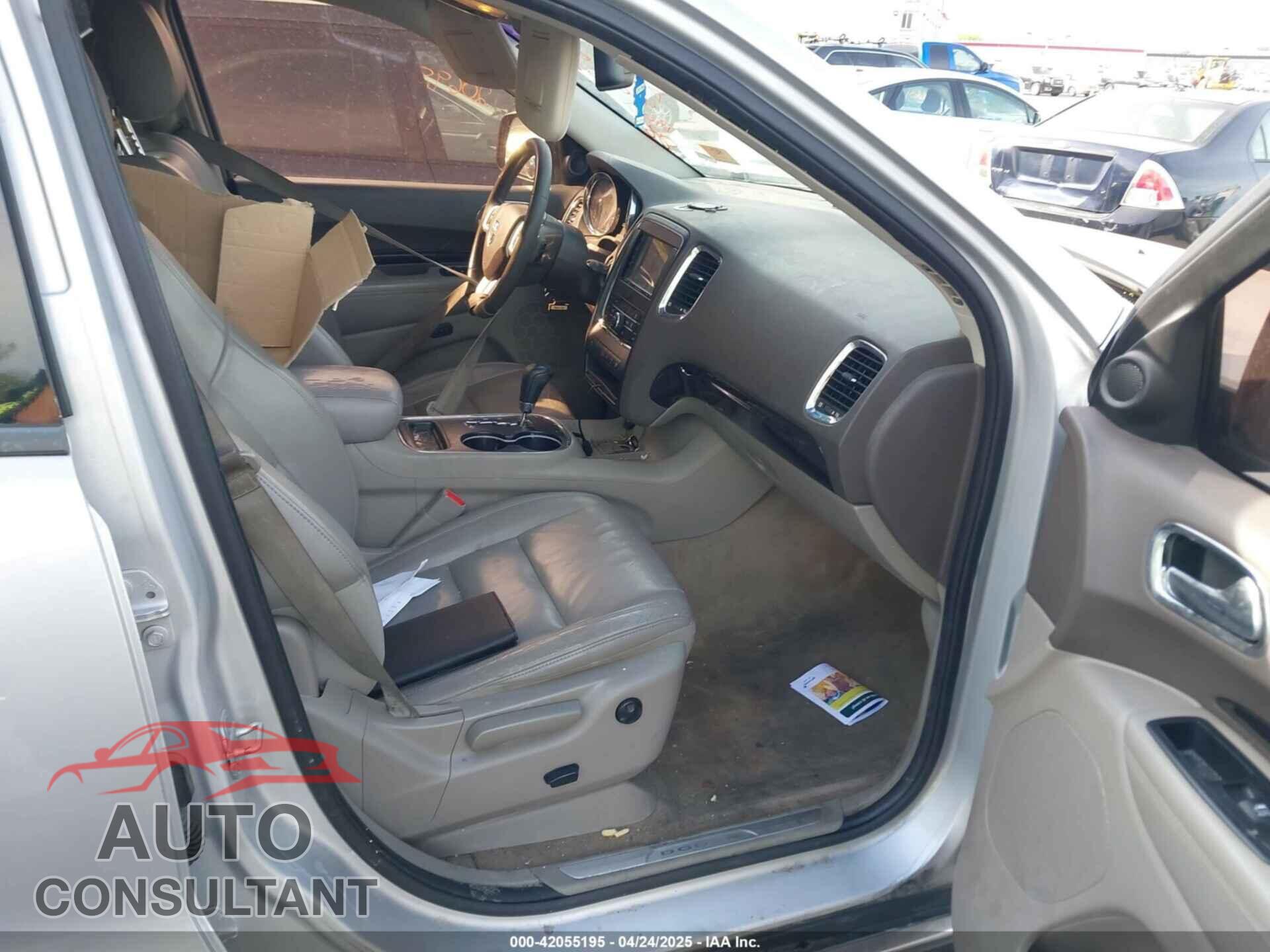 DODGE DURANGO 2011 - 1D4RD4GG4BC742203