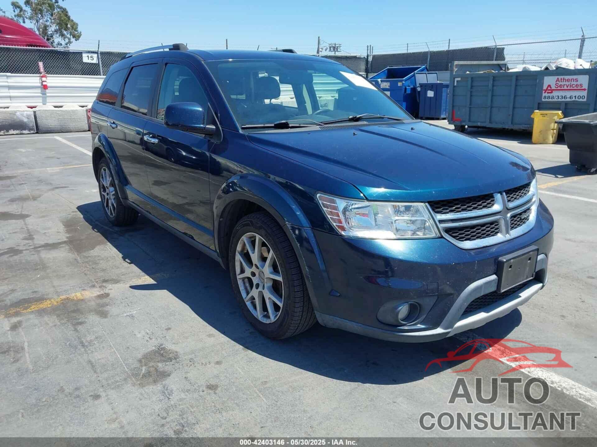 DODGE JOURNEY 2013 - 3C4PDCDG1DT627830