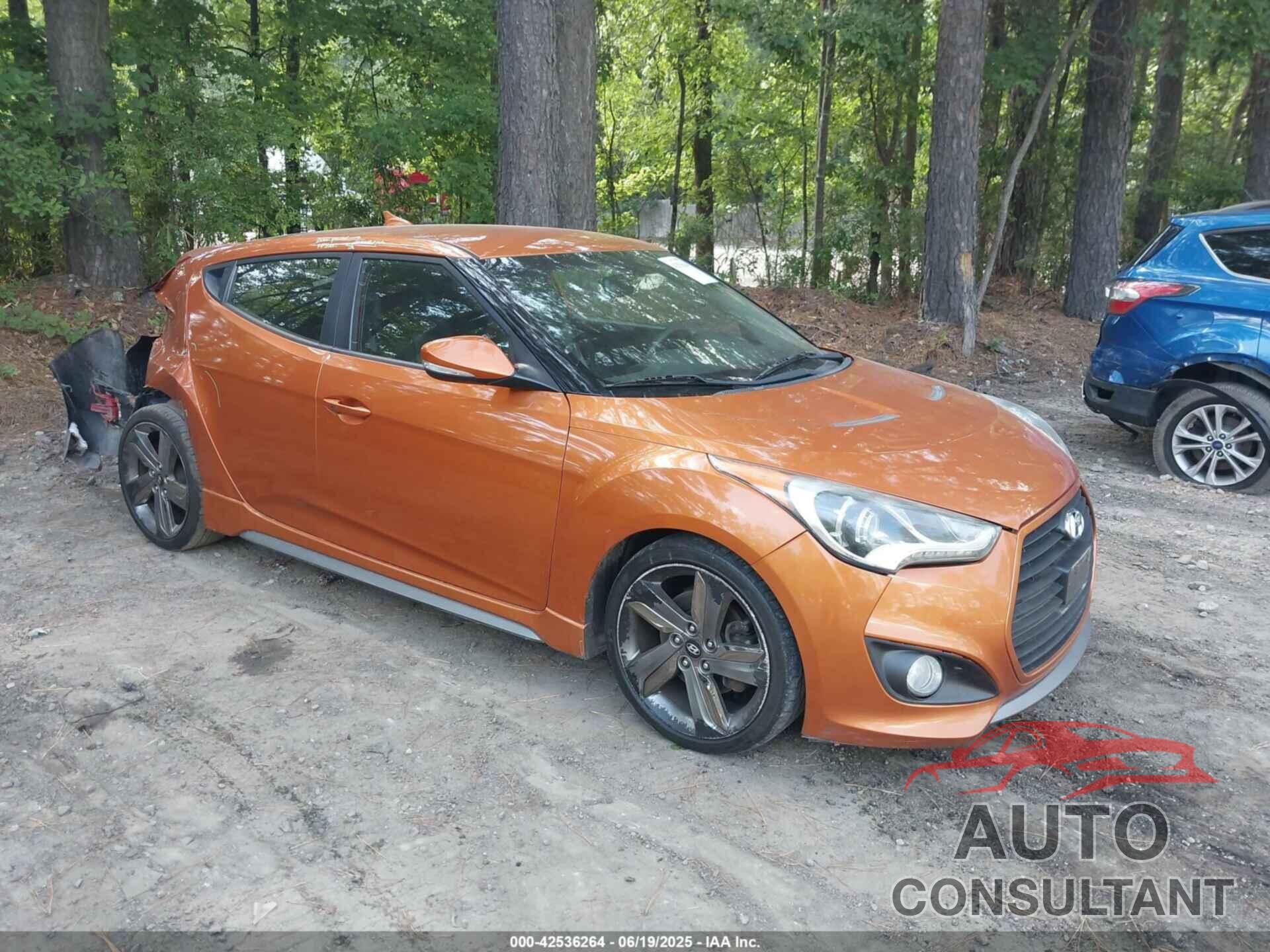 HYUNDAI VELOSTER 2015 - KMHTC6AE9FU240288
