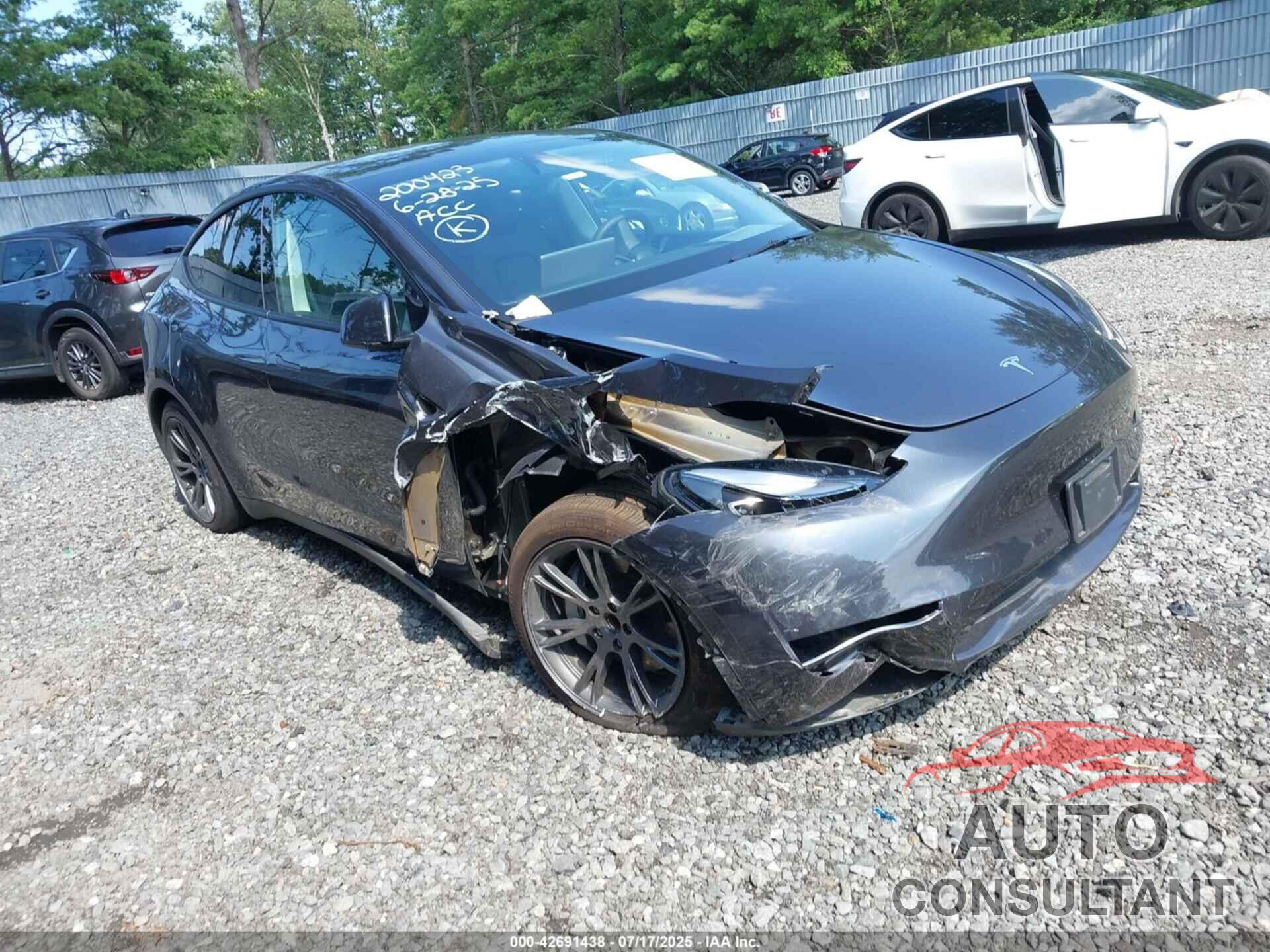 TESLA MODEL Y 2025 - 7SAYGDED2SF272932