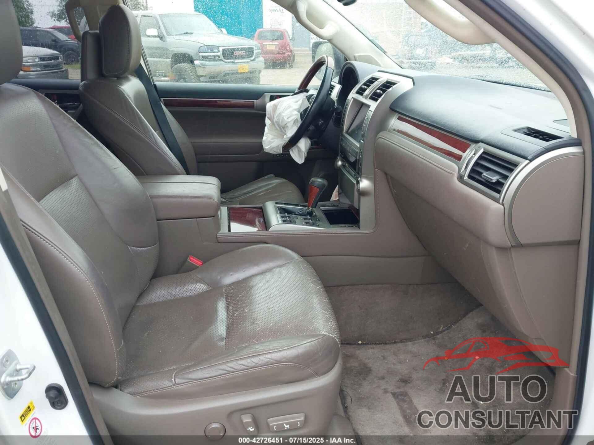LEXUS GX 460 2010 - JTJJM7FX9A5012283