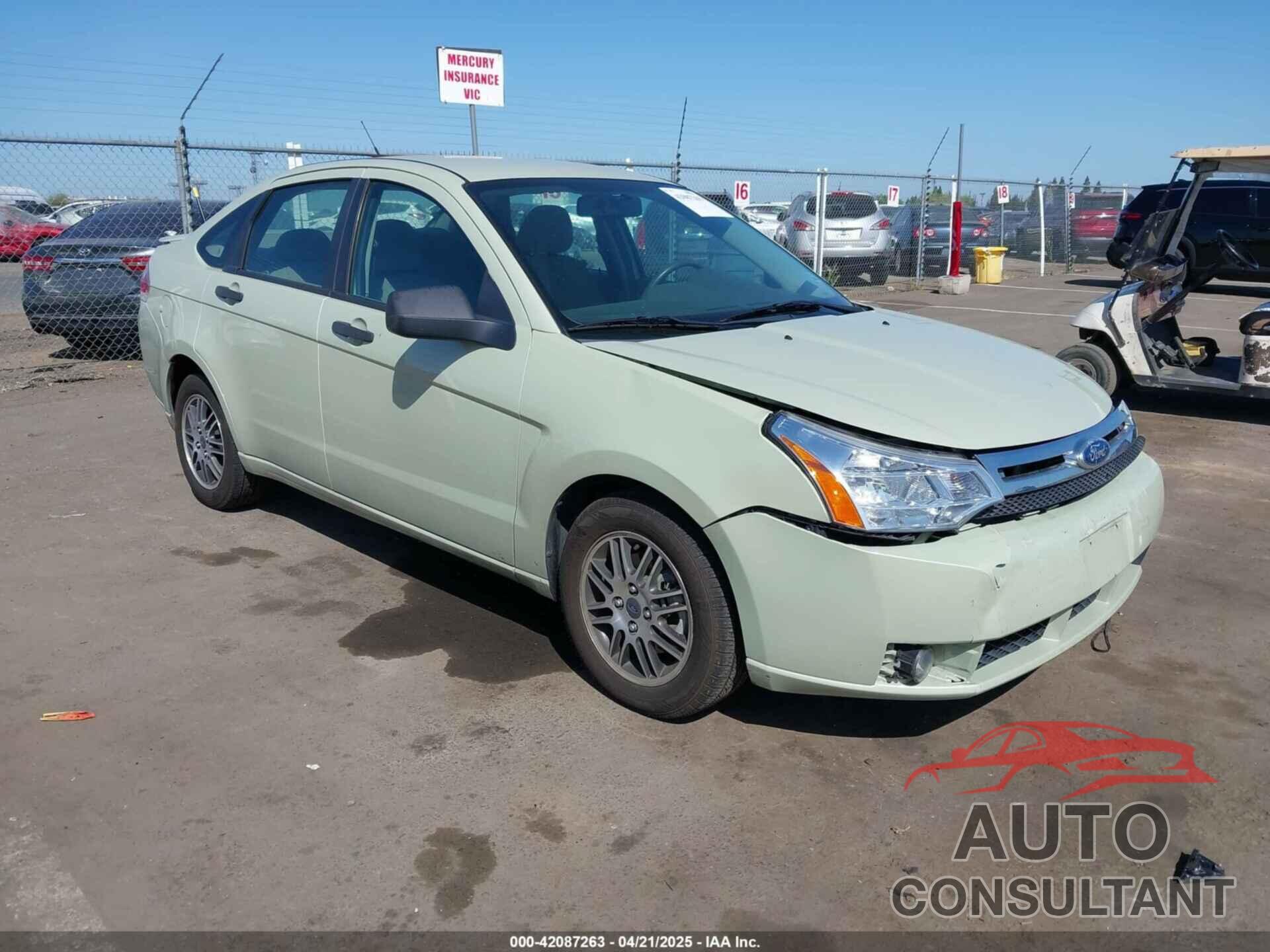 FORD FOCUS 2011 - 1FAHP3FN9BW167286