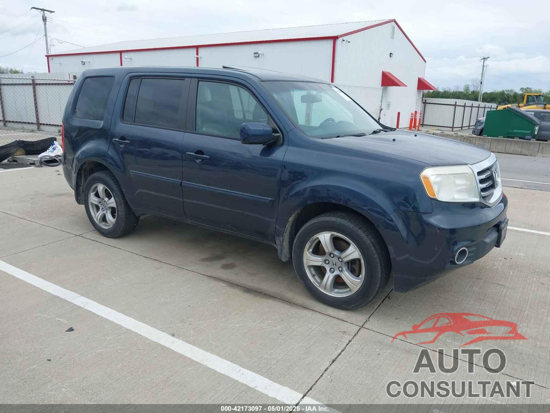 HONDA PILOT 2012 - 5FNYF4H61CB043074