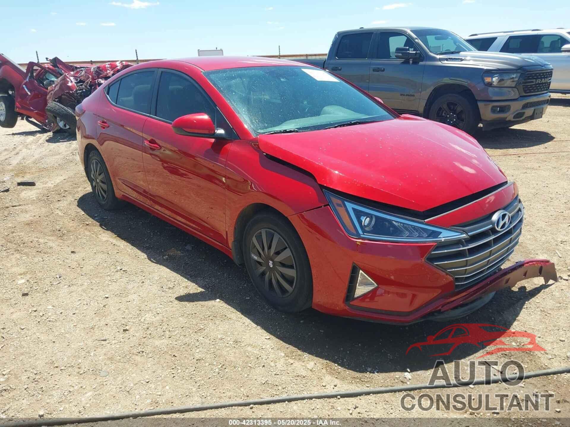 HYUNDAI ELANTRA 2020 - KMHD74LF0LU091896