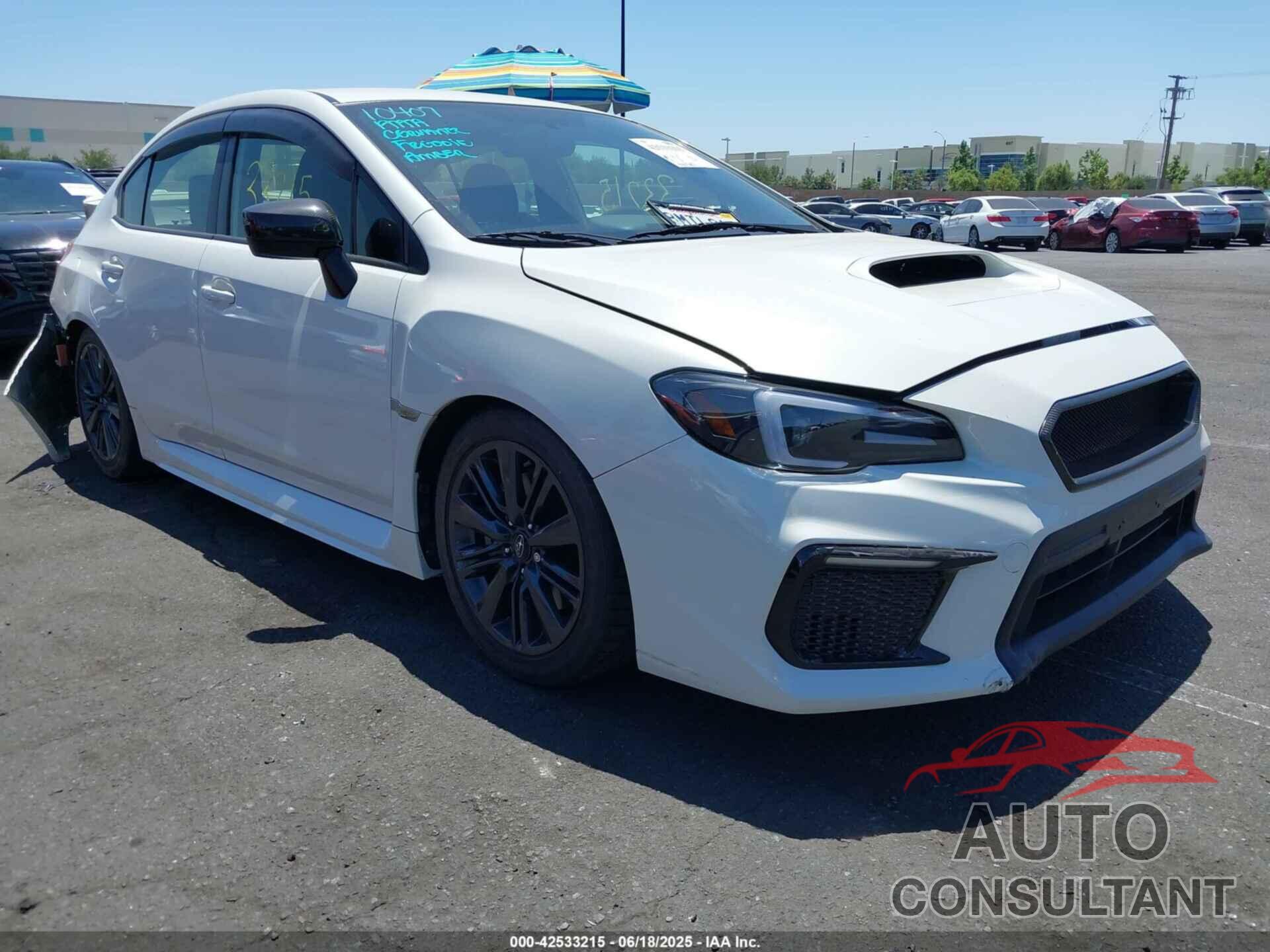 SUBARU WRX 2019 - JF1VA1A67K9831432