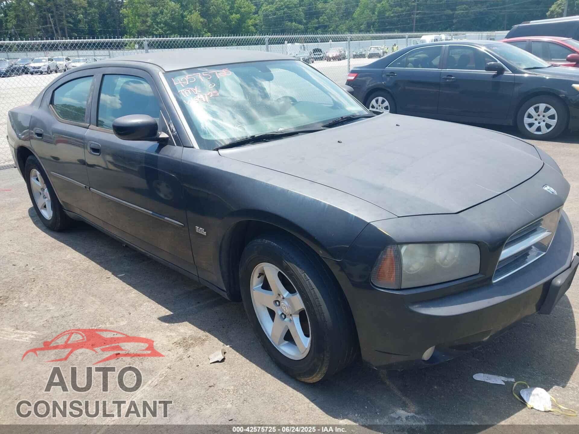 DODGE CHARGER 2010 - 2B3CA3CV8AH294622