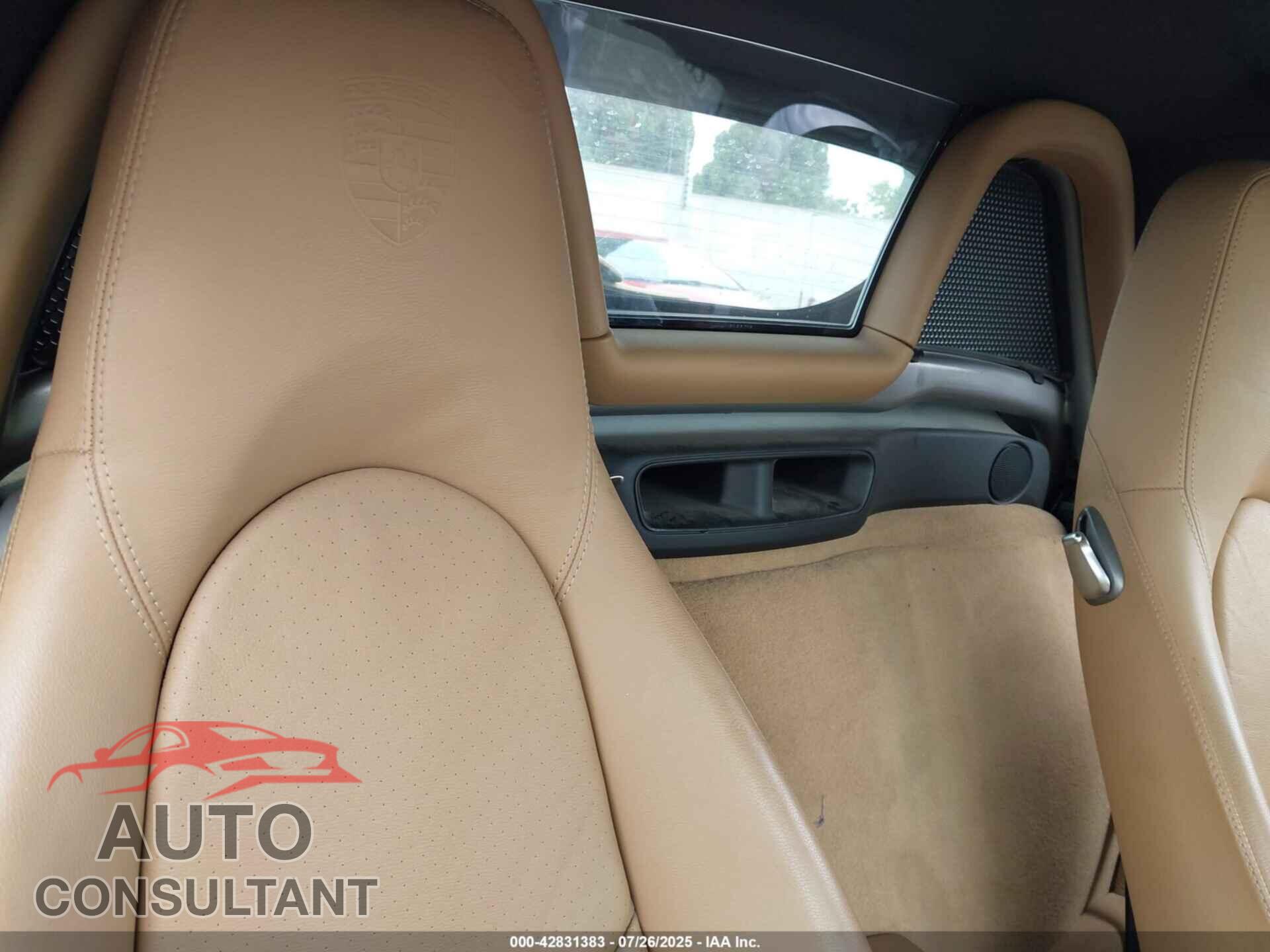 PORSCHE BOXSTER 2012 - WP0CA2A87CS710225