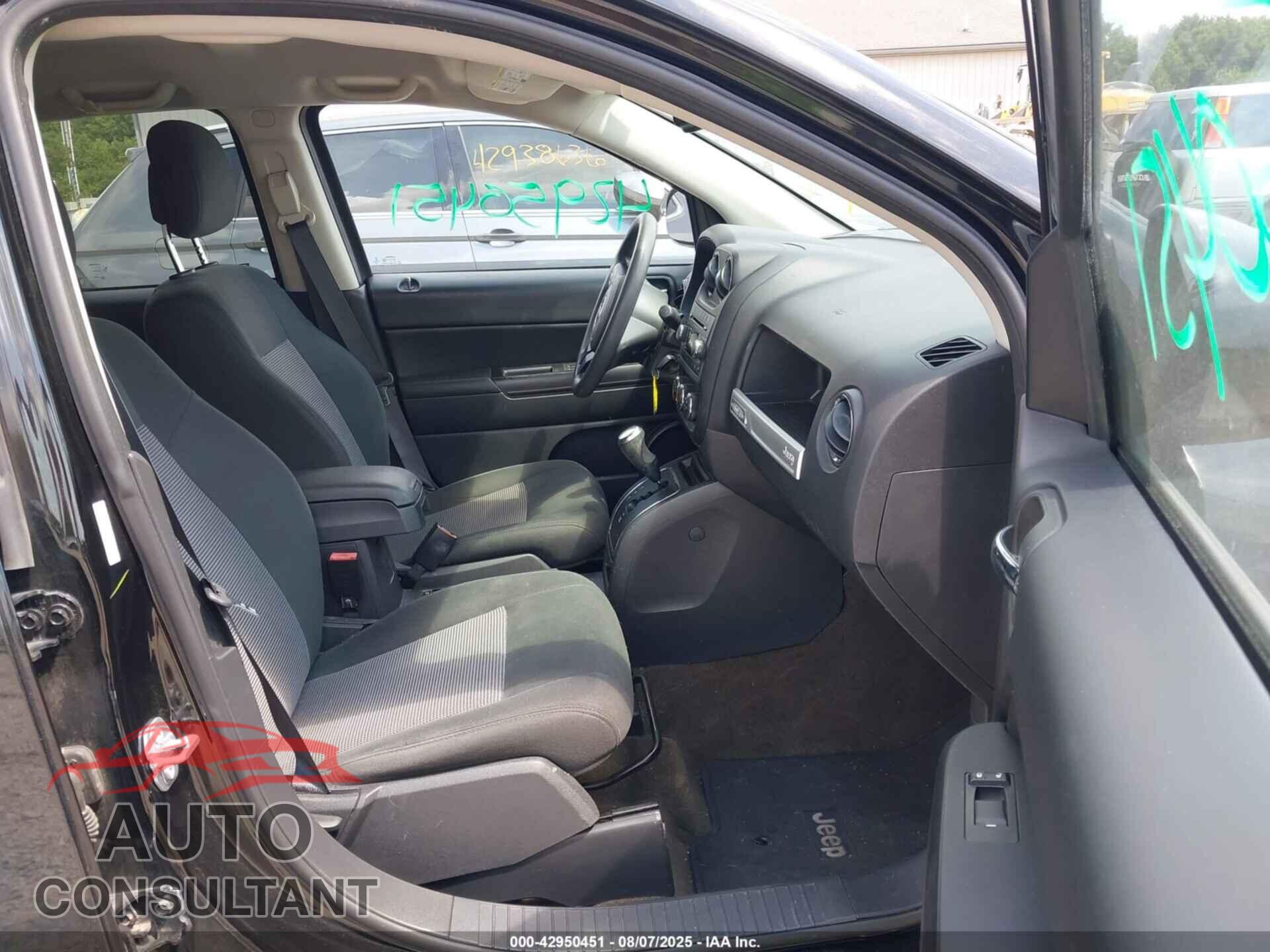 JEEP COMPASS 2017 - 1C4NJDBB6HD142415