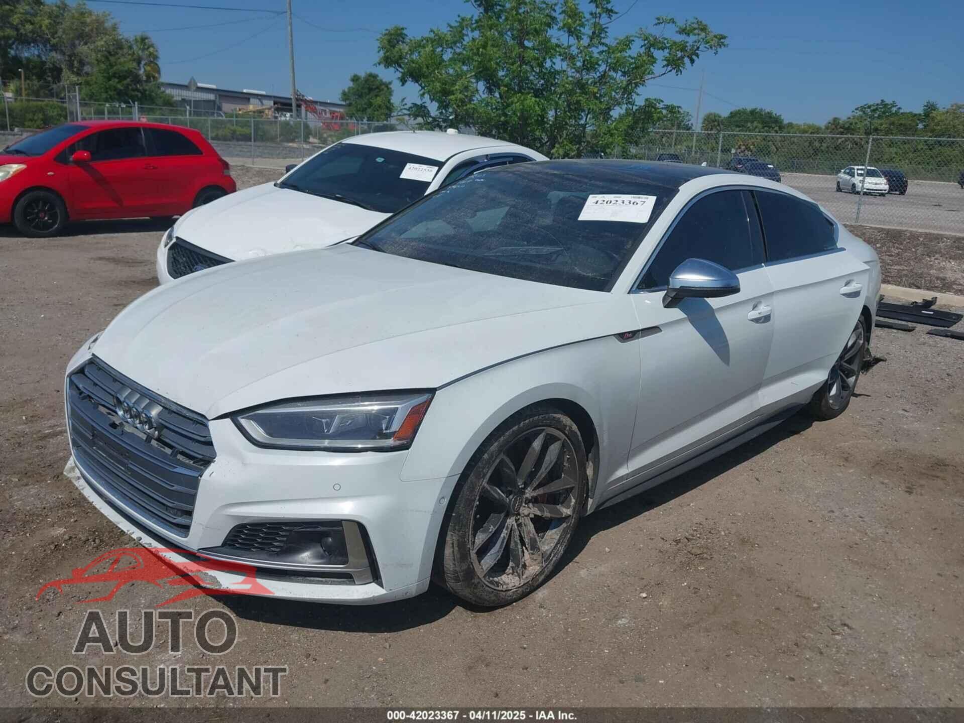 AUDI S5 2019 - WAUC4CF56KA016896