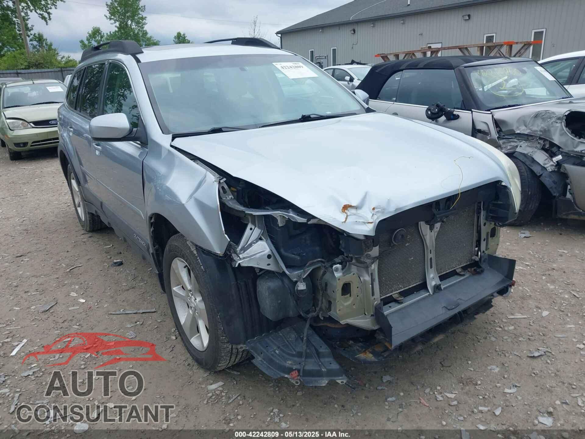 SUBARU OUTBACK 2014 - 4S4BRCLC3E3215024