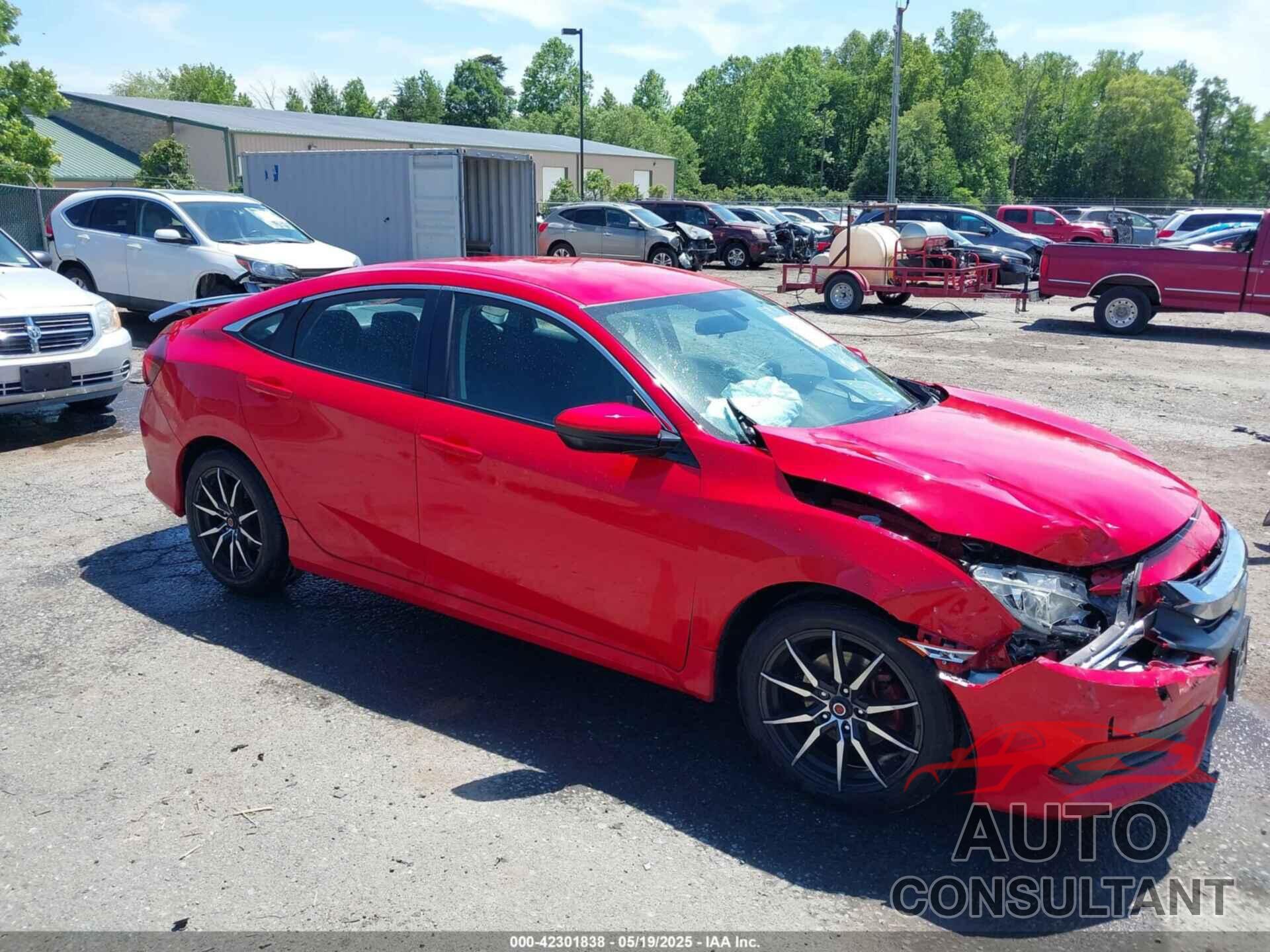 HONDA CIVIC 2016 - 2HGFC2F52GH546533