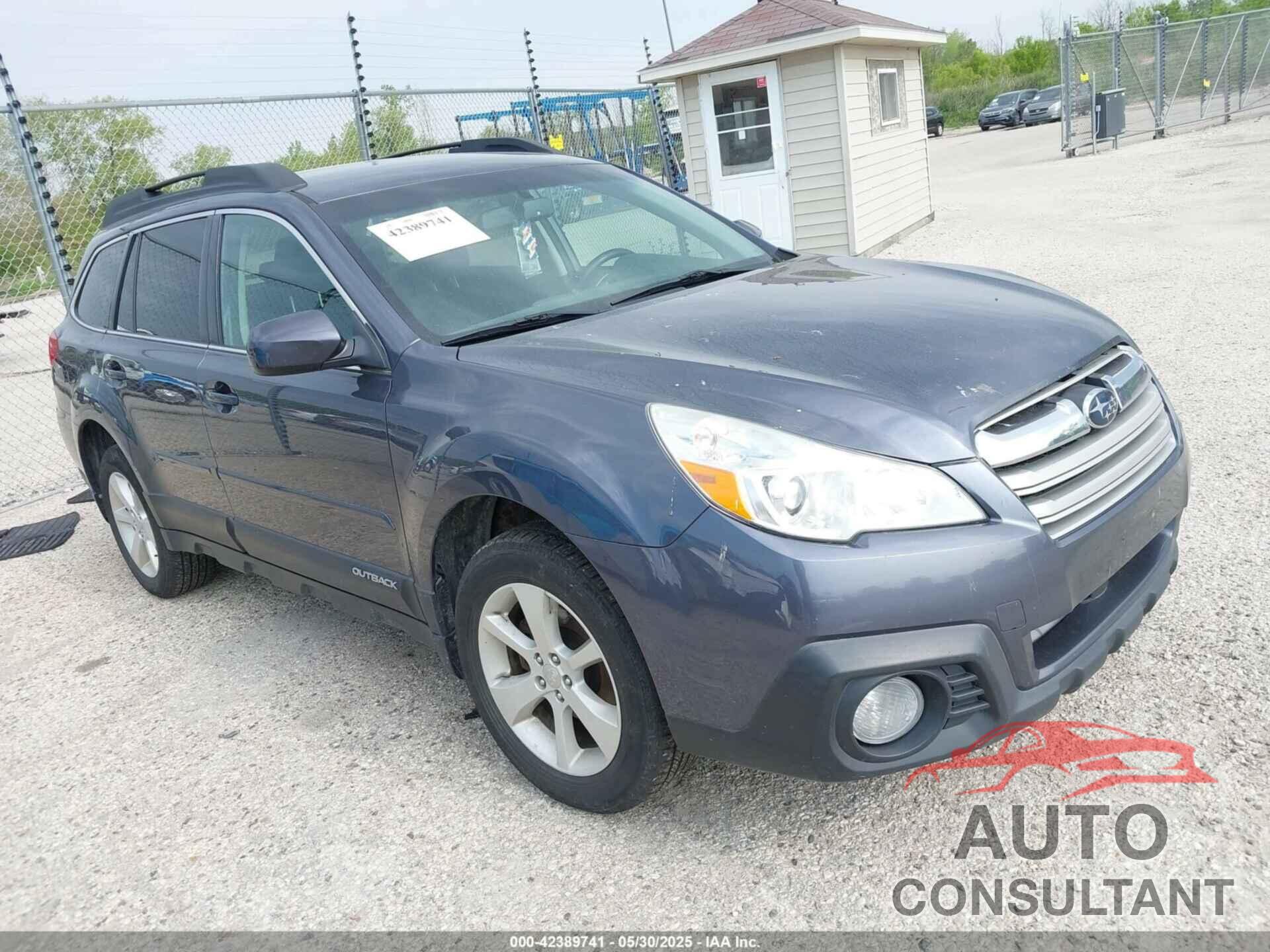 SUBARU OUTBACK 2014 - 4S4BRCCC6E3326697