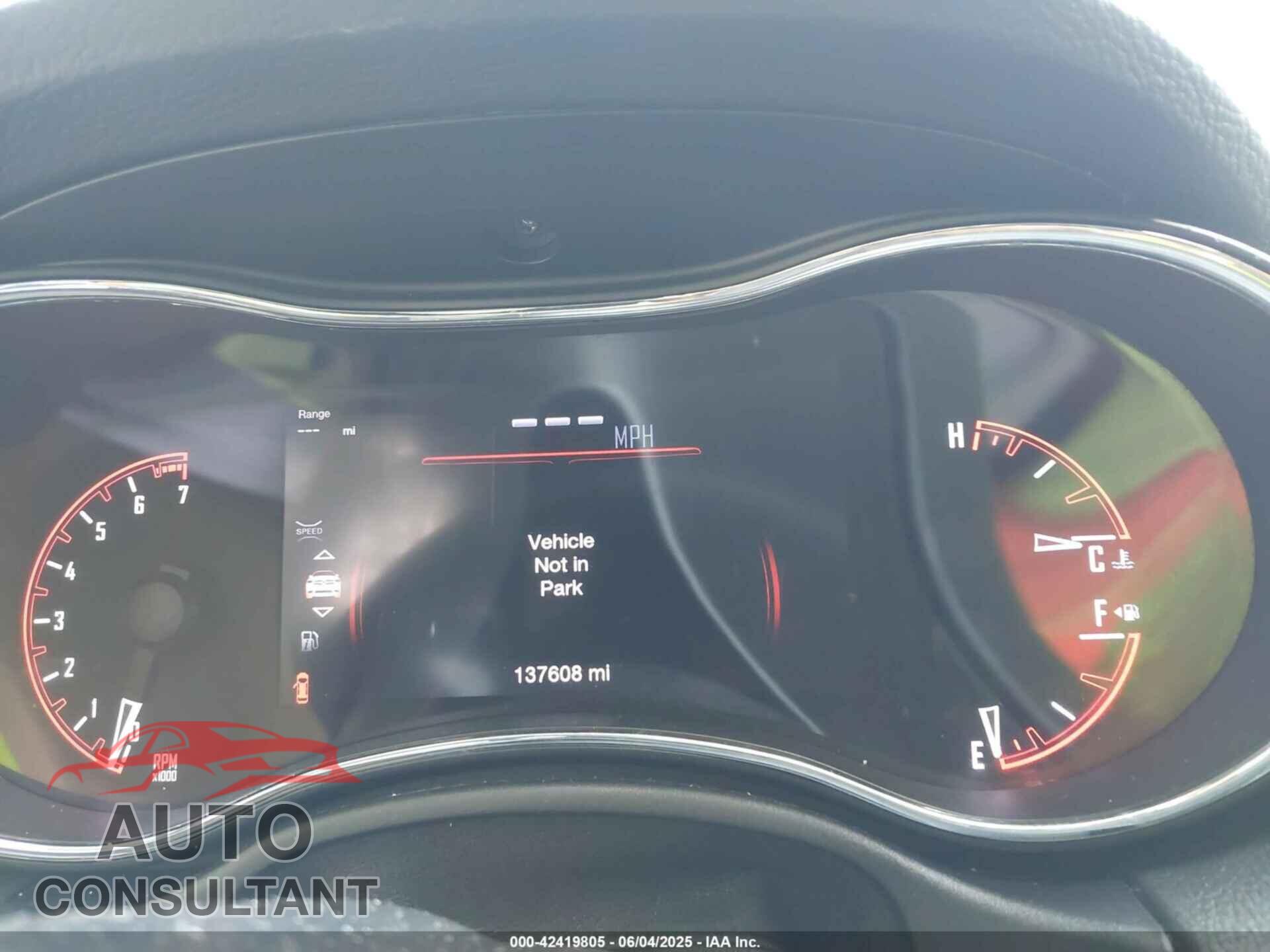DODGE DURANGO 2016 - 1C4RDJAG3GC345528