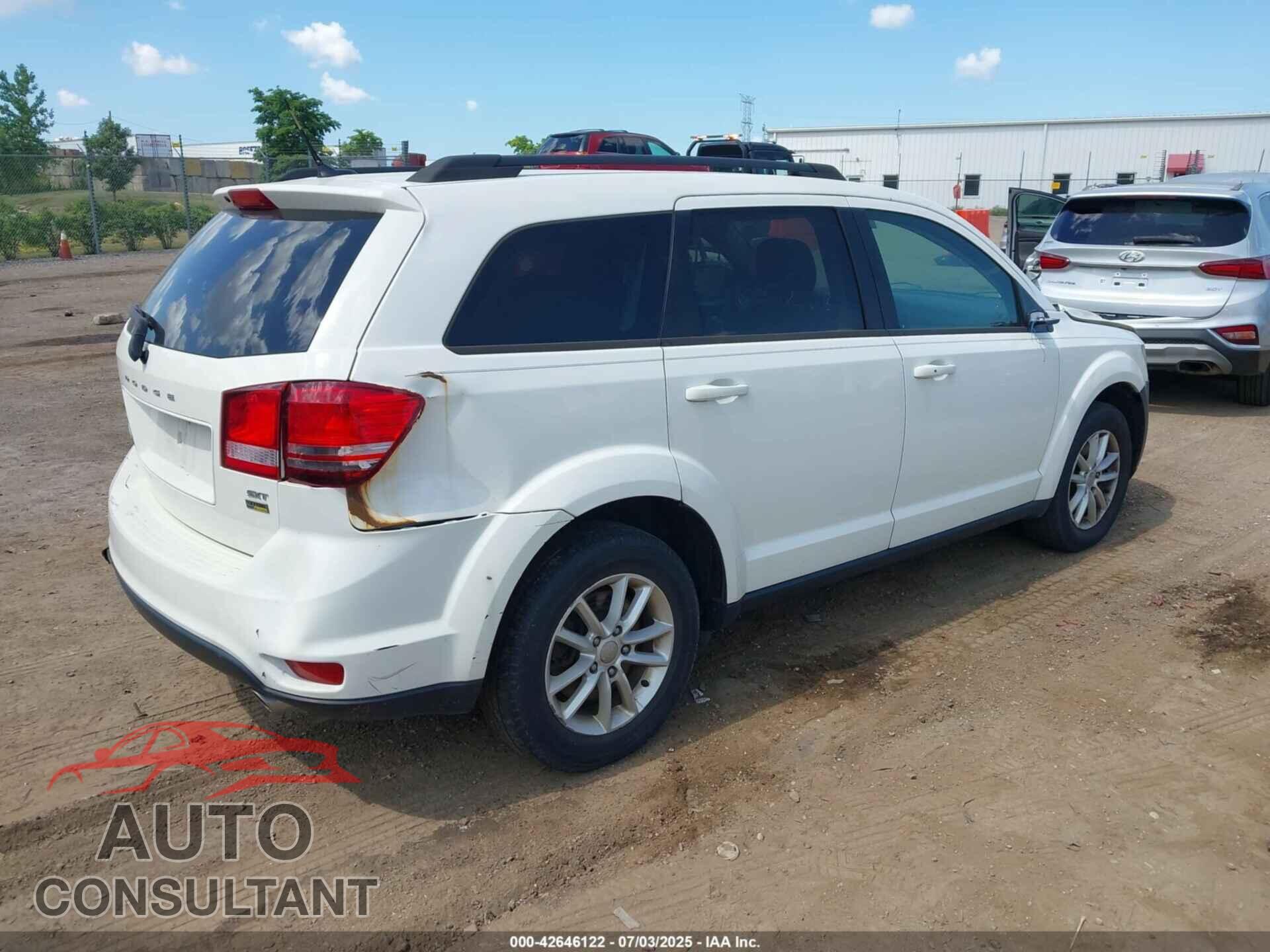 DODGE JOURNEY 2015 - 3C4PDCBG4FT727300