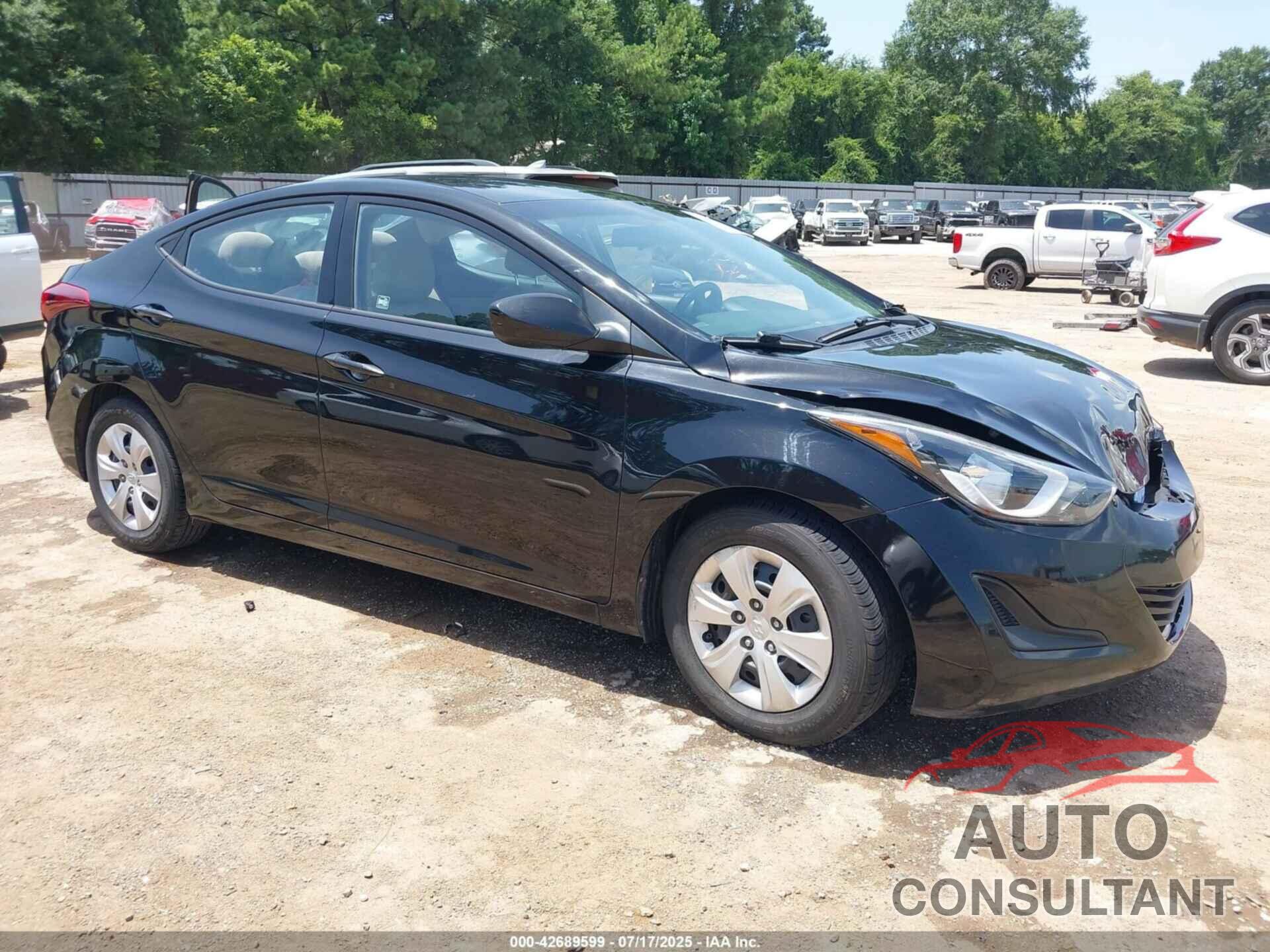 HYUNDAI ELANTRA 2016 - 5NPDH4AE6GH706401