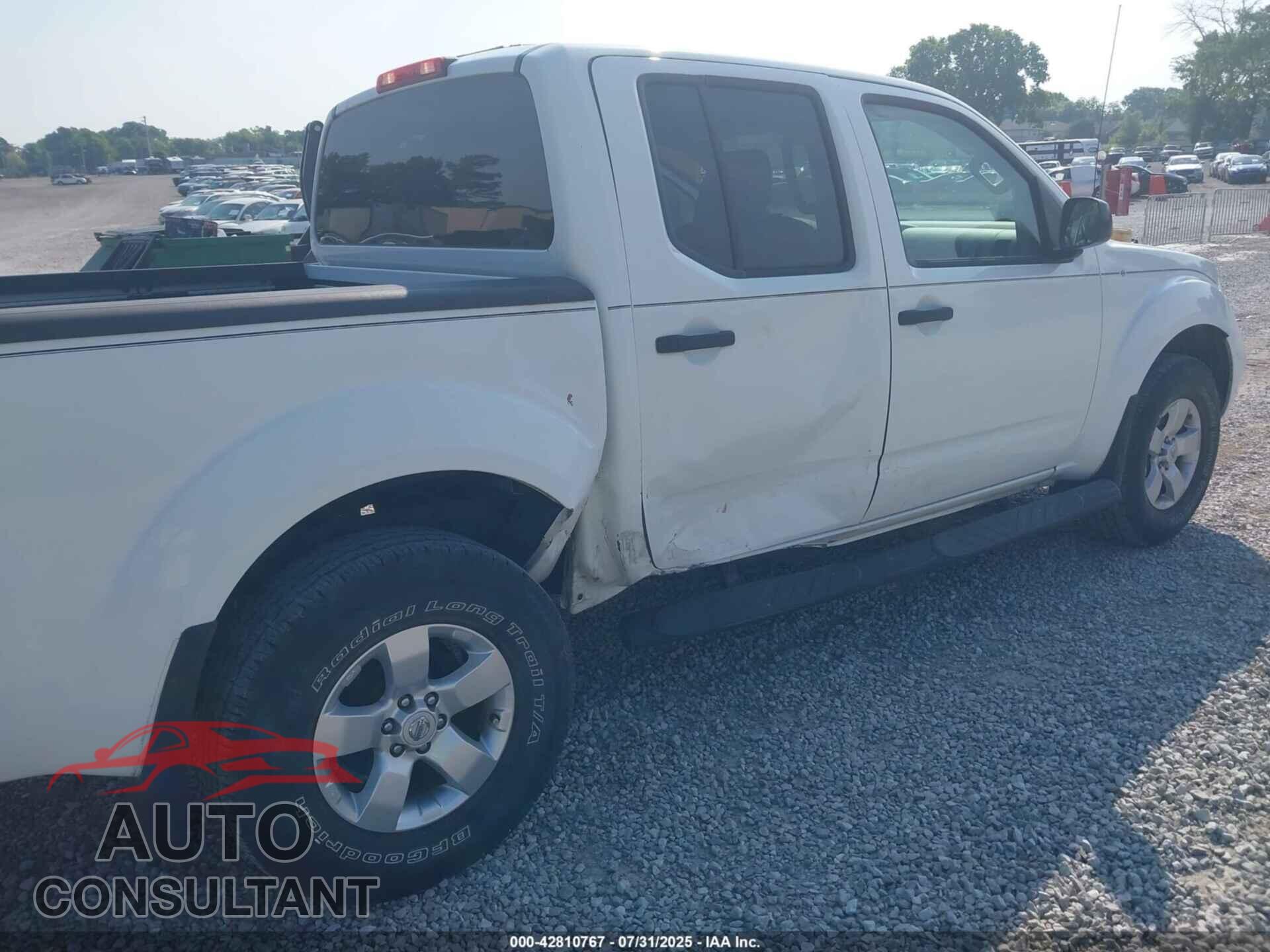 NISSAN FRONTIER 2012 - 1N6AD0EV3CC474375