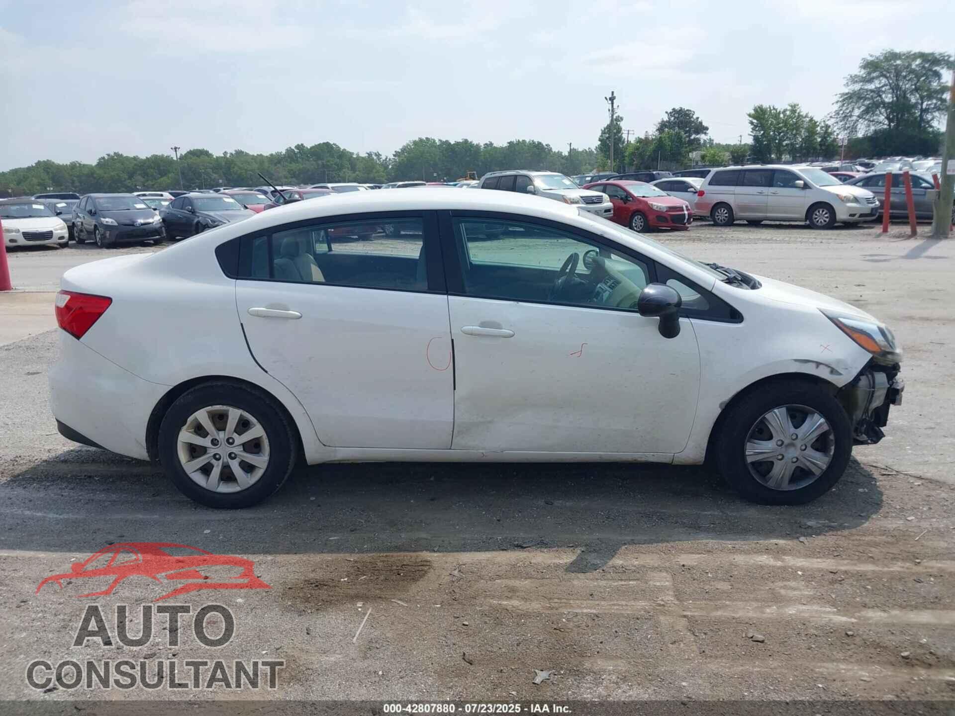 KIA RIO 2016 - KNADM4A33G6553476