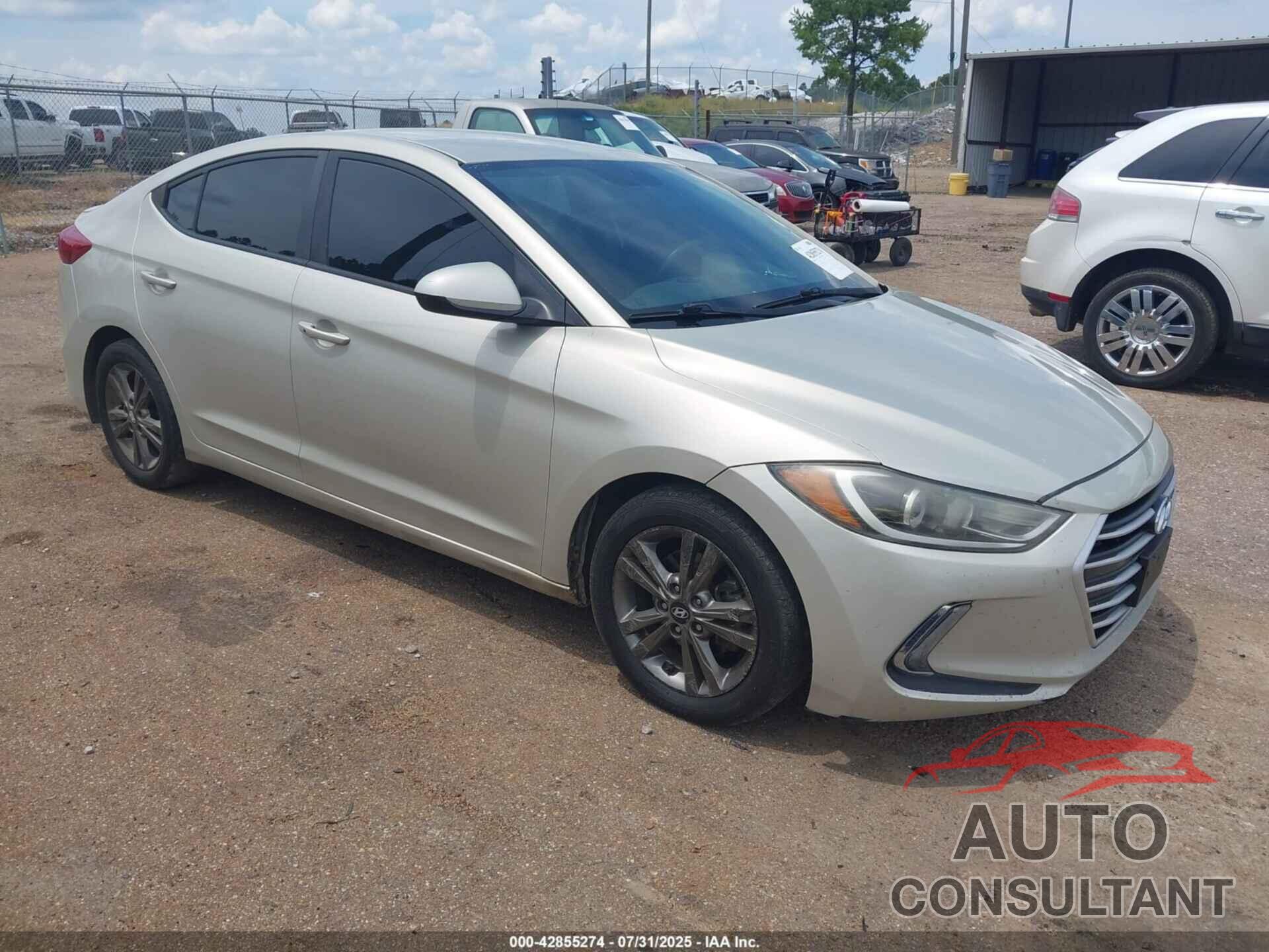 HYUNDAI ELANTRA 2017 - 5NPD84LF4HH071833