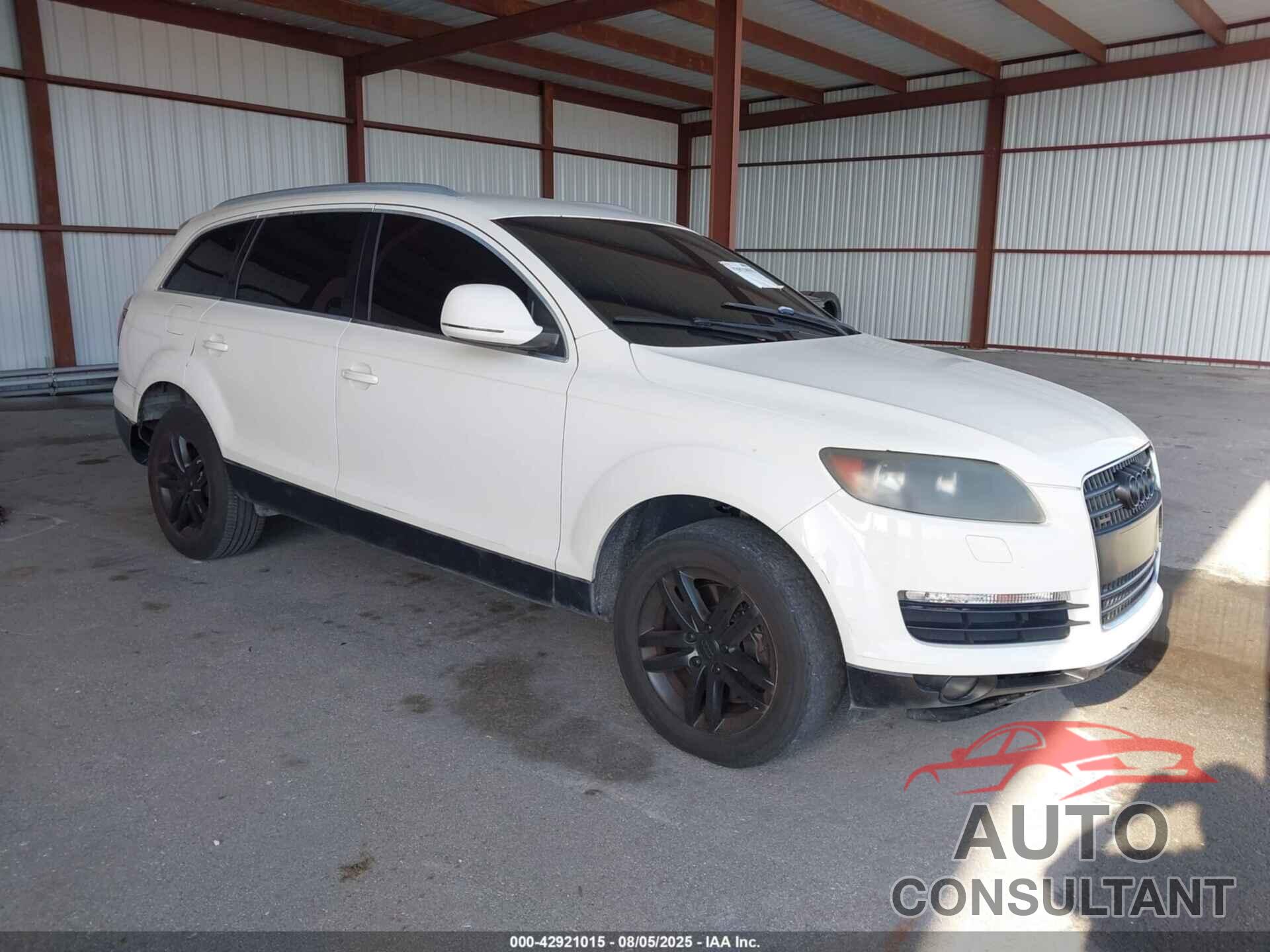 AUDI Q7 2009 - WA1AY74L69D020425