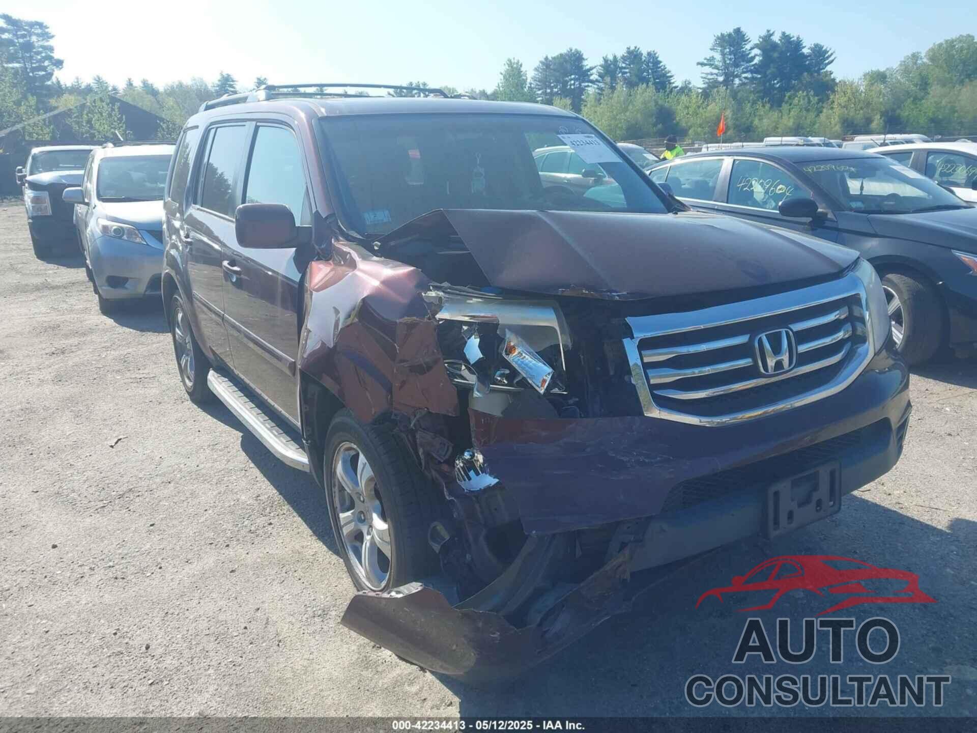 HONDA PILOT 2015 - 5FNYF4H53FB044691
