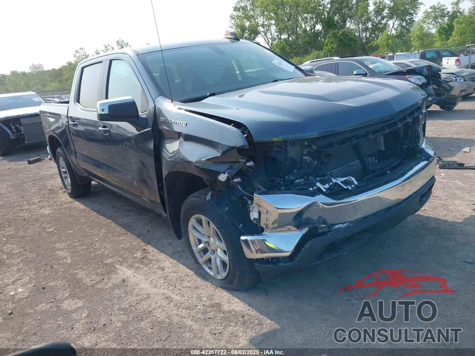 CHEVROLET SILVERADO 1500 2021 - 1GCPYDEK9MZ386217