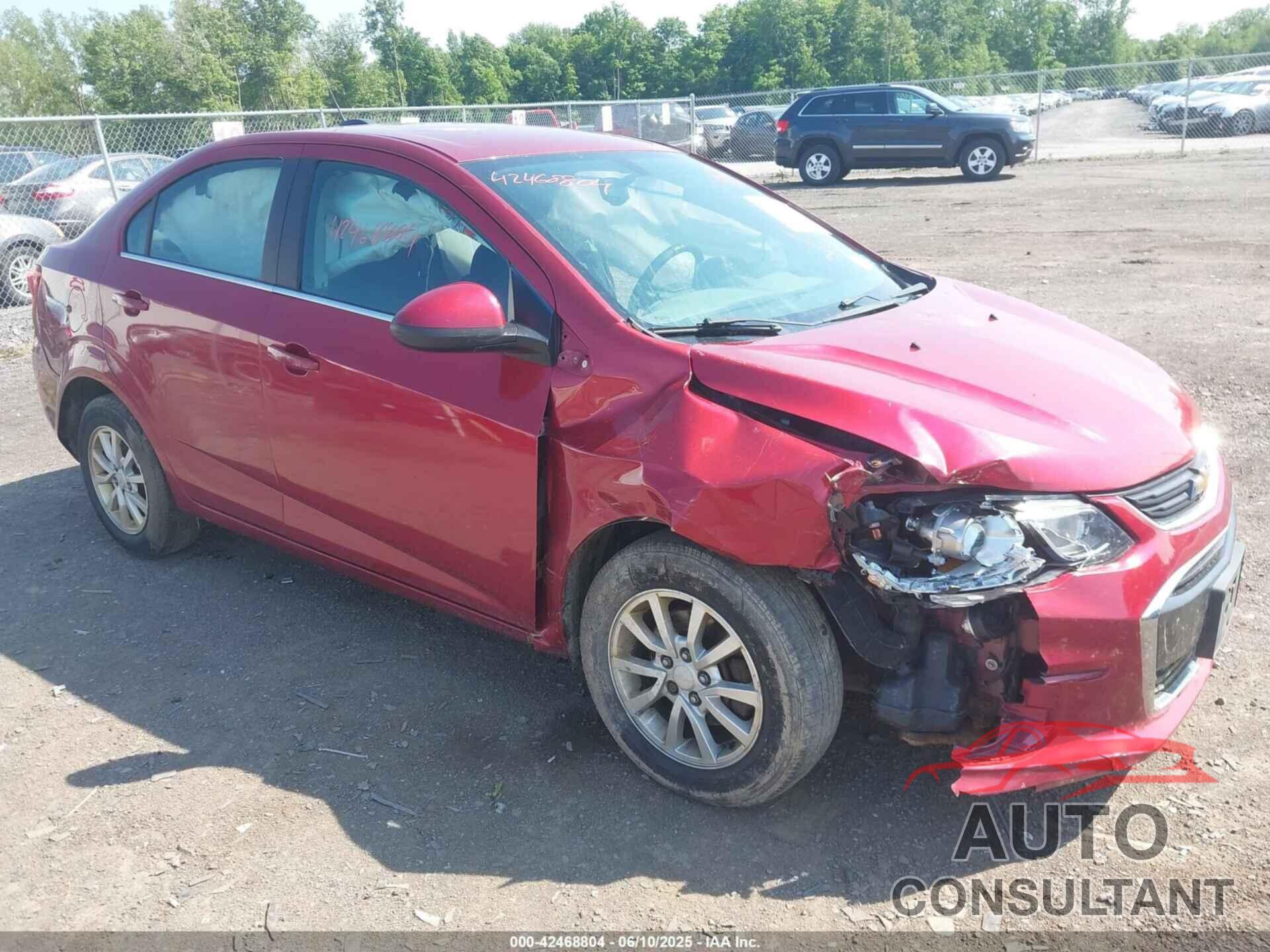 CHEVROLET SONIC 2017 - 1G1JD5SG8H4114342