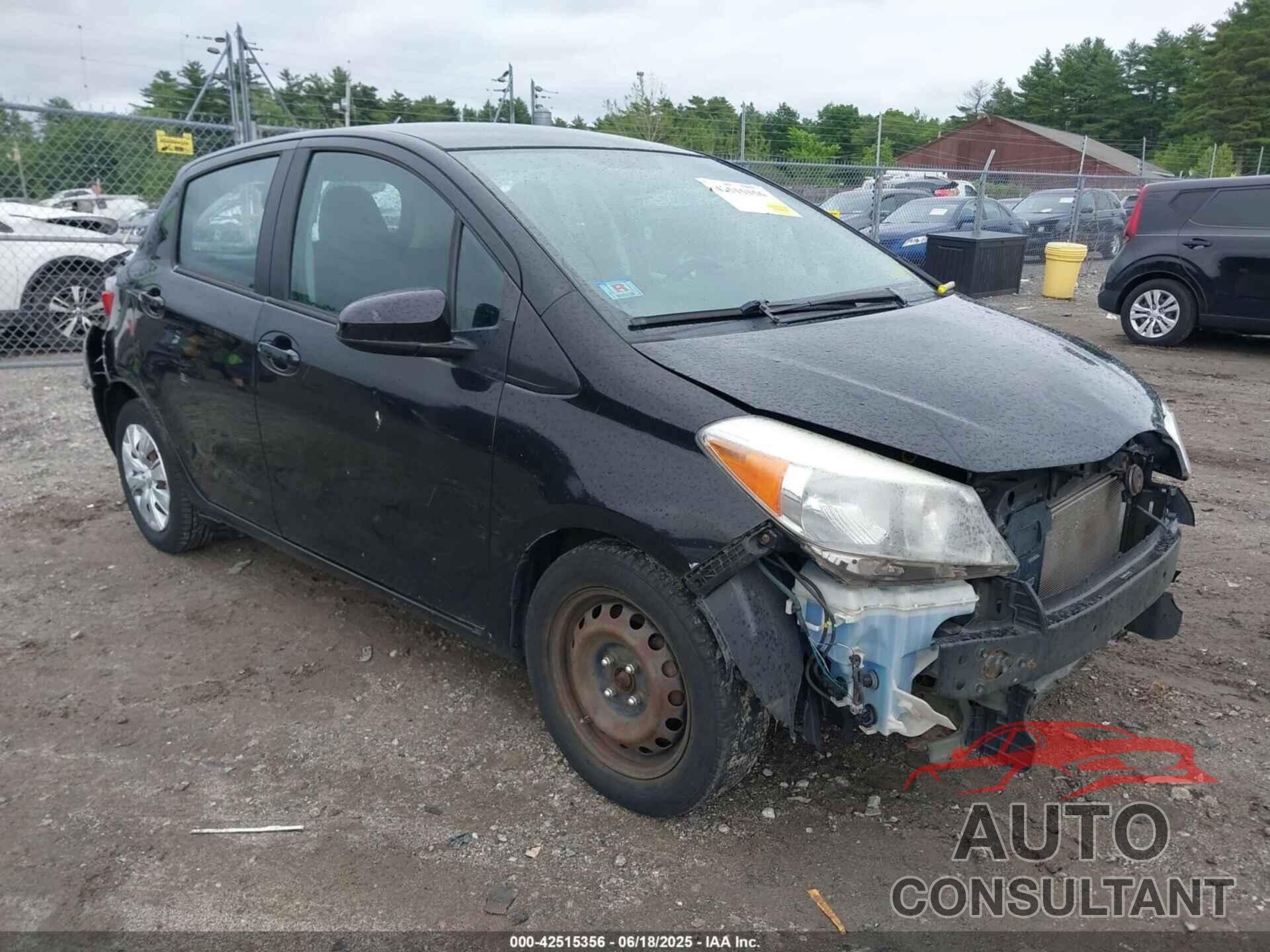 TOYOTA YARIS 2014 - VNKKTUD37EA001036