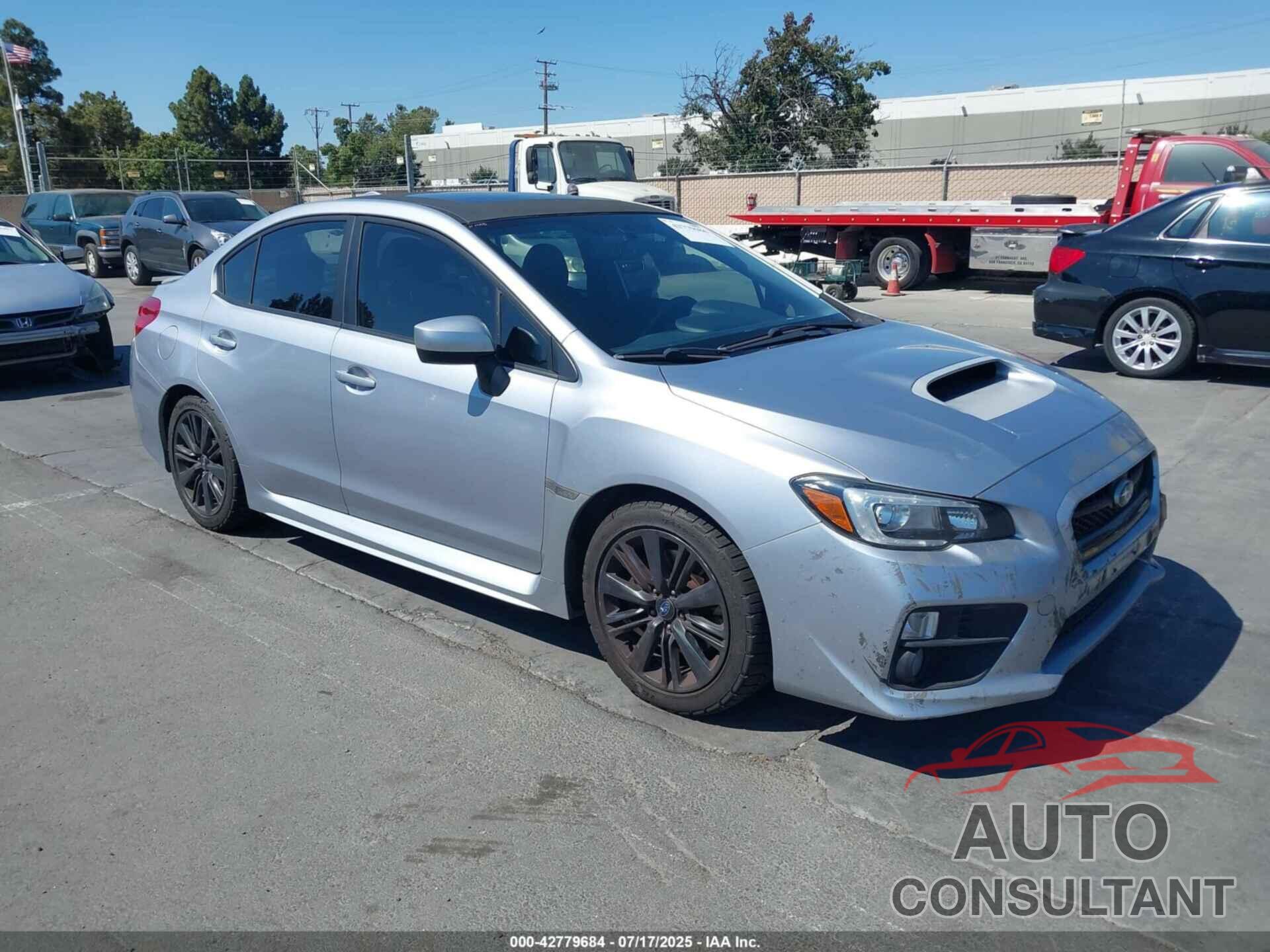 SUBARU WRX 2015 - JF1VA1J63F8803932