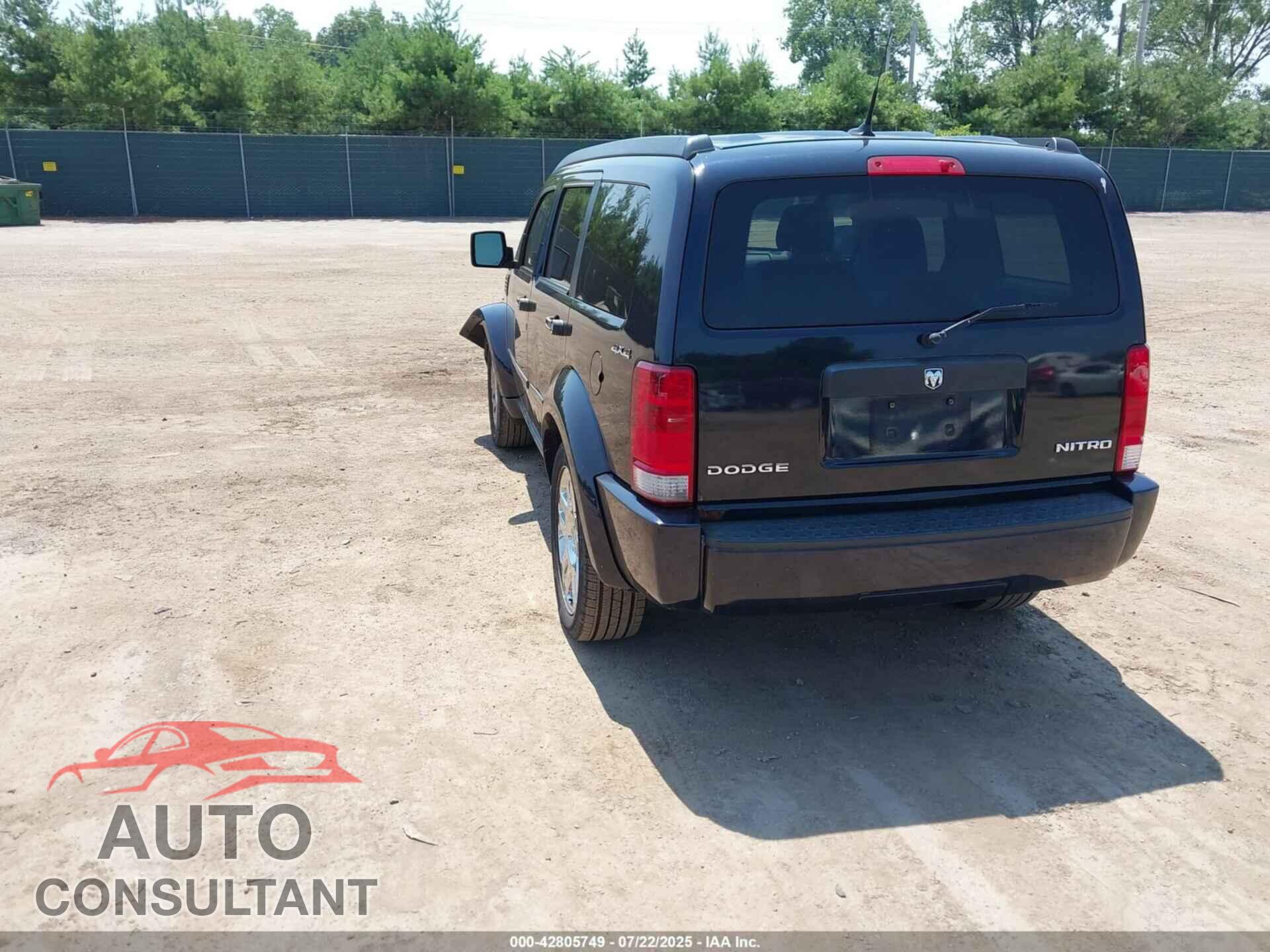 DODGE NITRO 2011 - 1D4PU4GK1BW517344