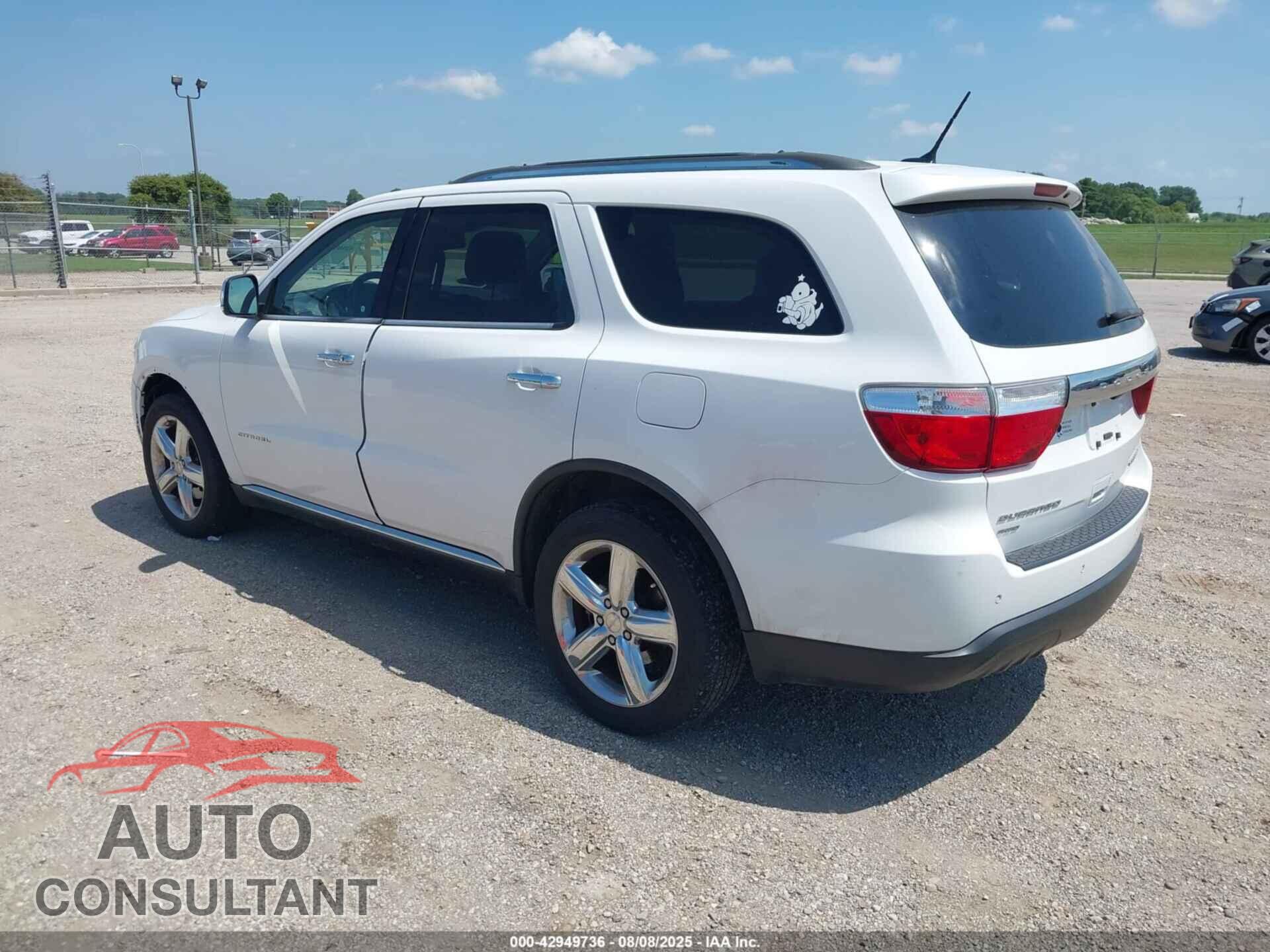 DODGE DURANGO 2013 - 1C4RDJEG3DC678754