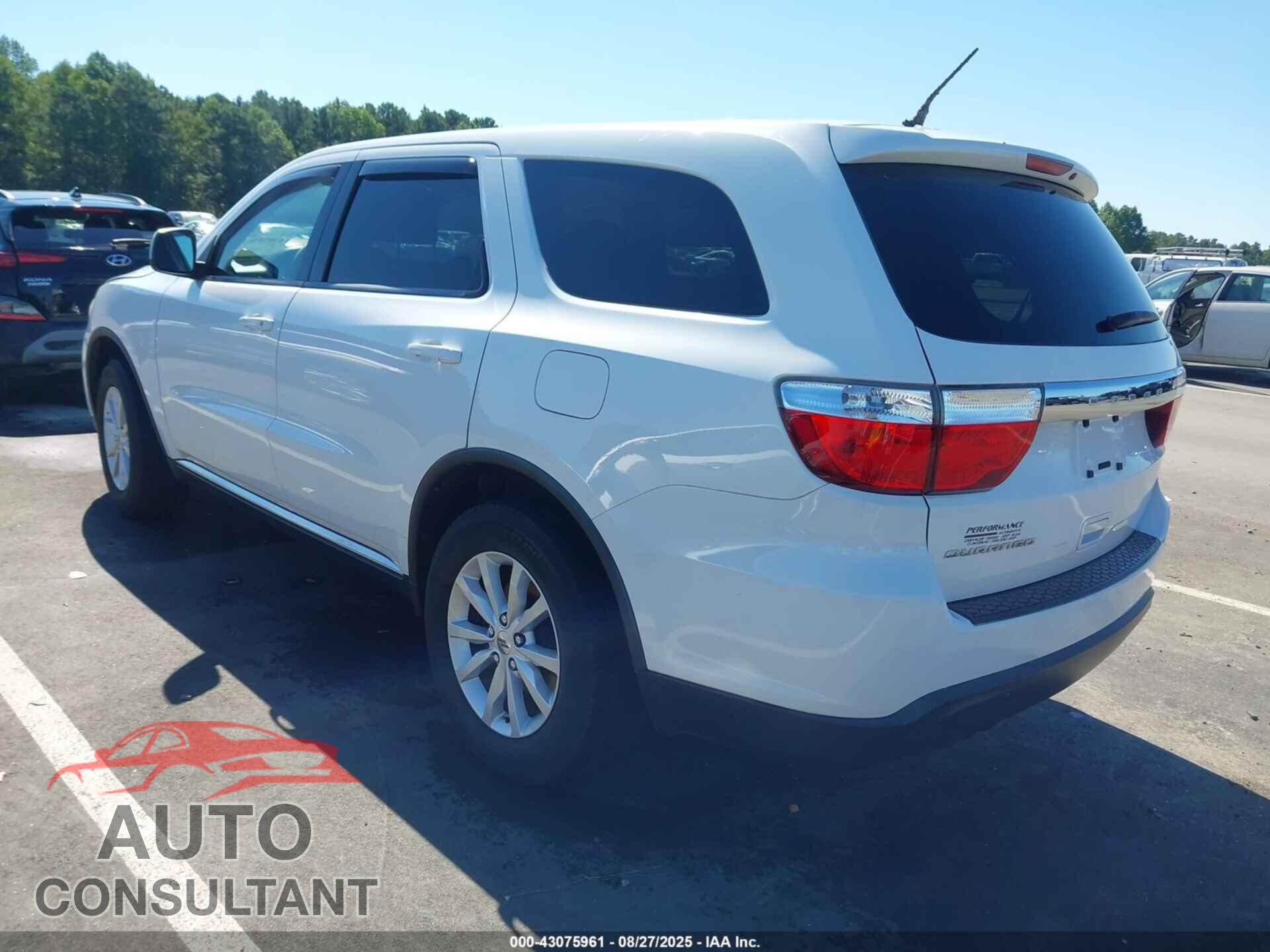 DODGE DURANGO 2013 - 1C4RDHAG6DC584320