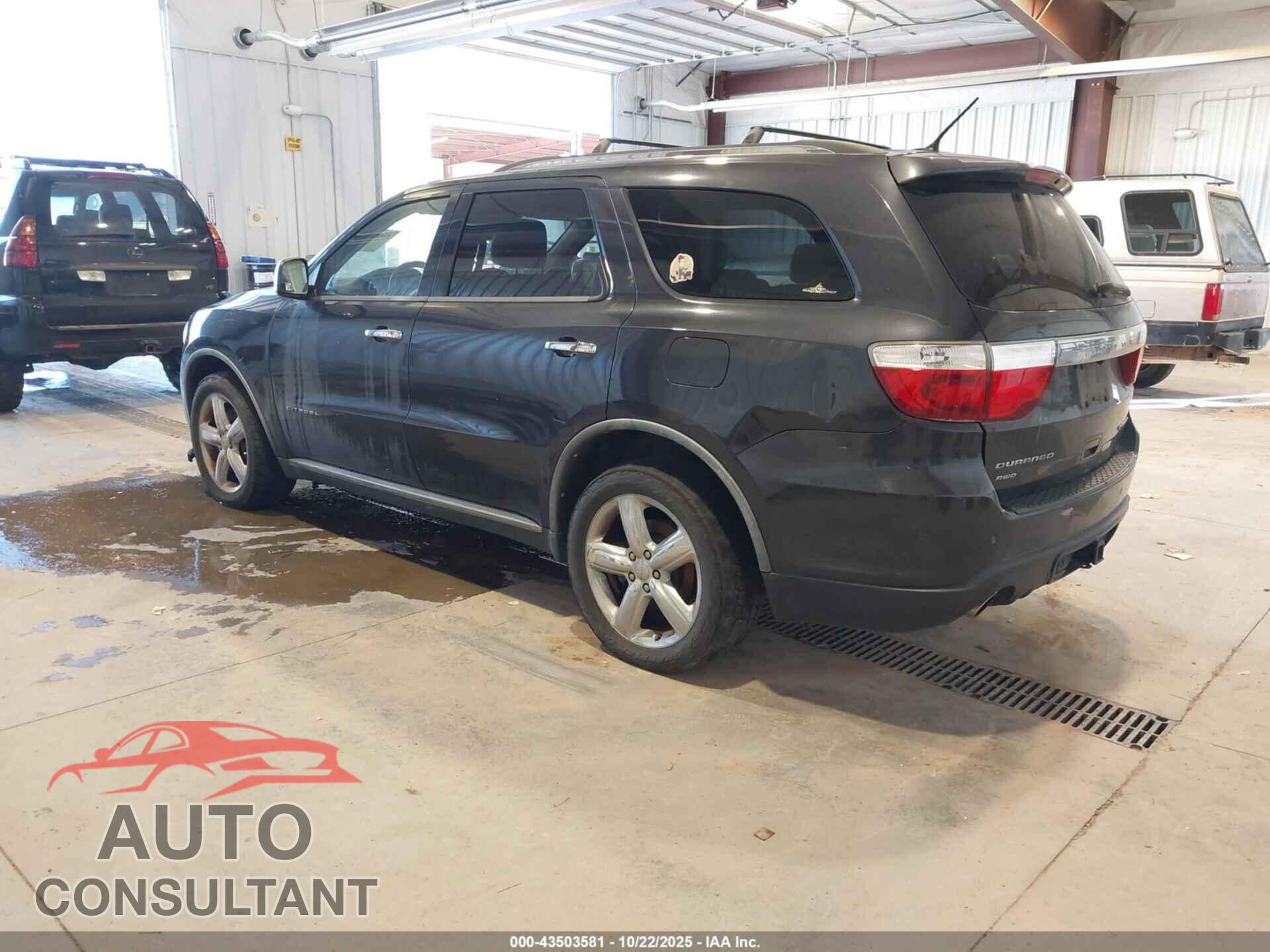 DODGE DURANGO 2012 - 1C4SDJET9CC202716
