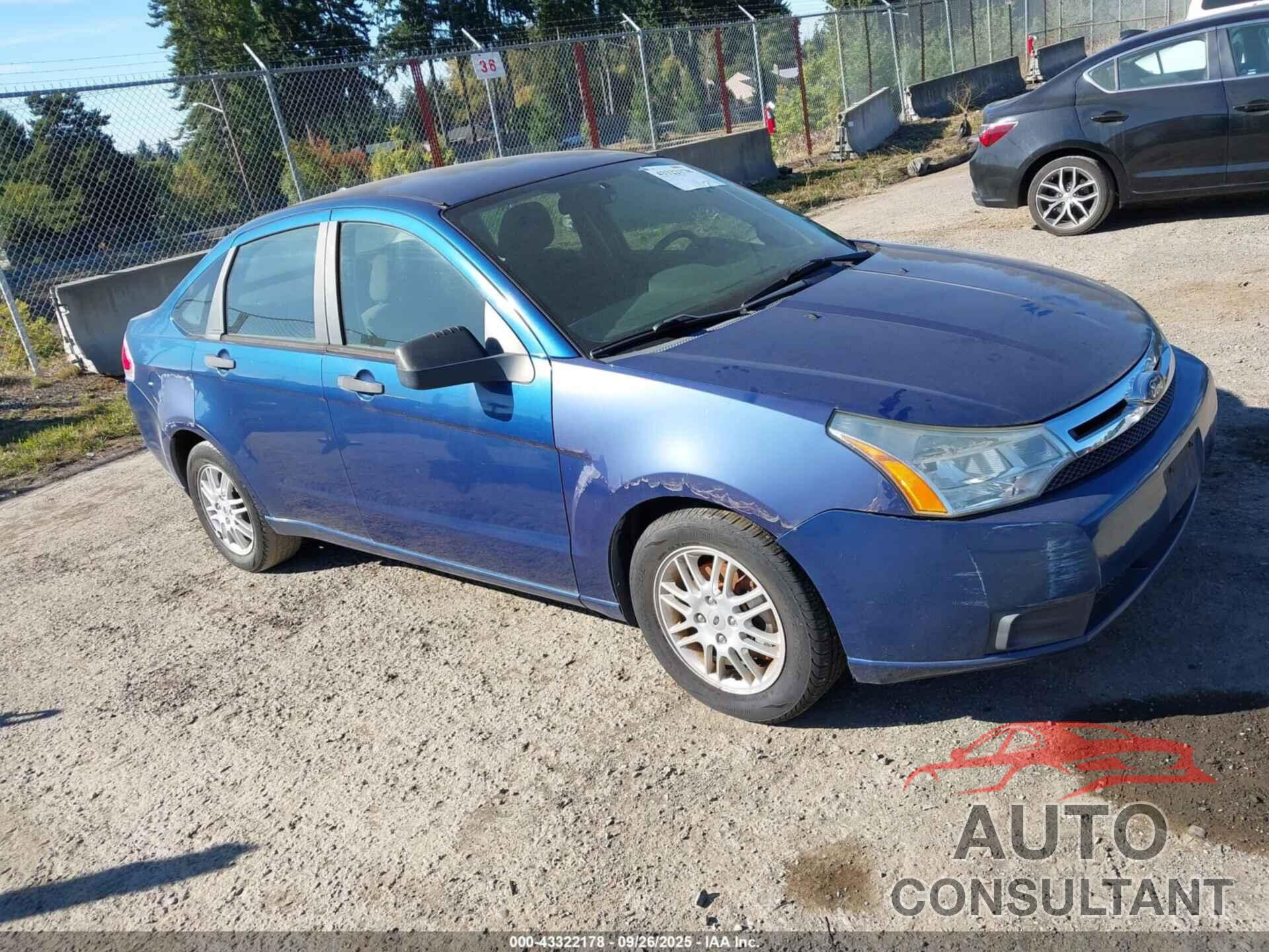 FORD FOCUS 2009 - 1FAHP35N69W114623