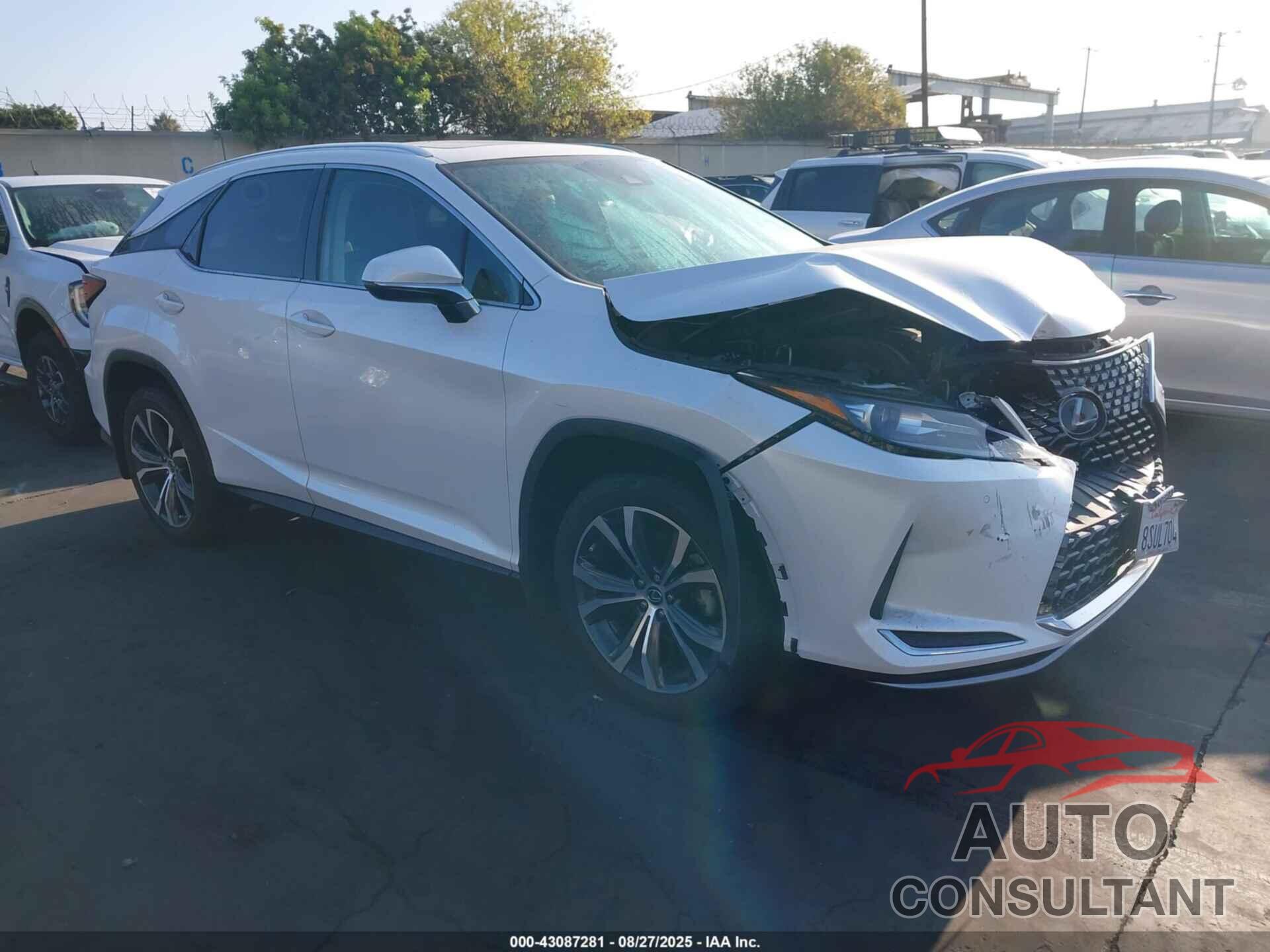 LEXUS RX 350 2020 - 2T2HZMAA3LC175937
