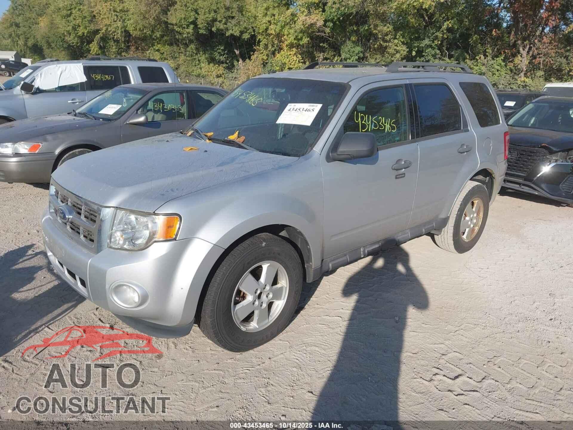 FORD ESCAPE 2011 - 1FMCU9D76BKB34138