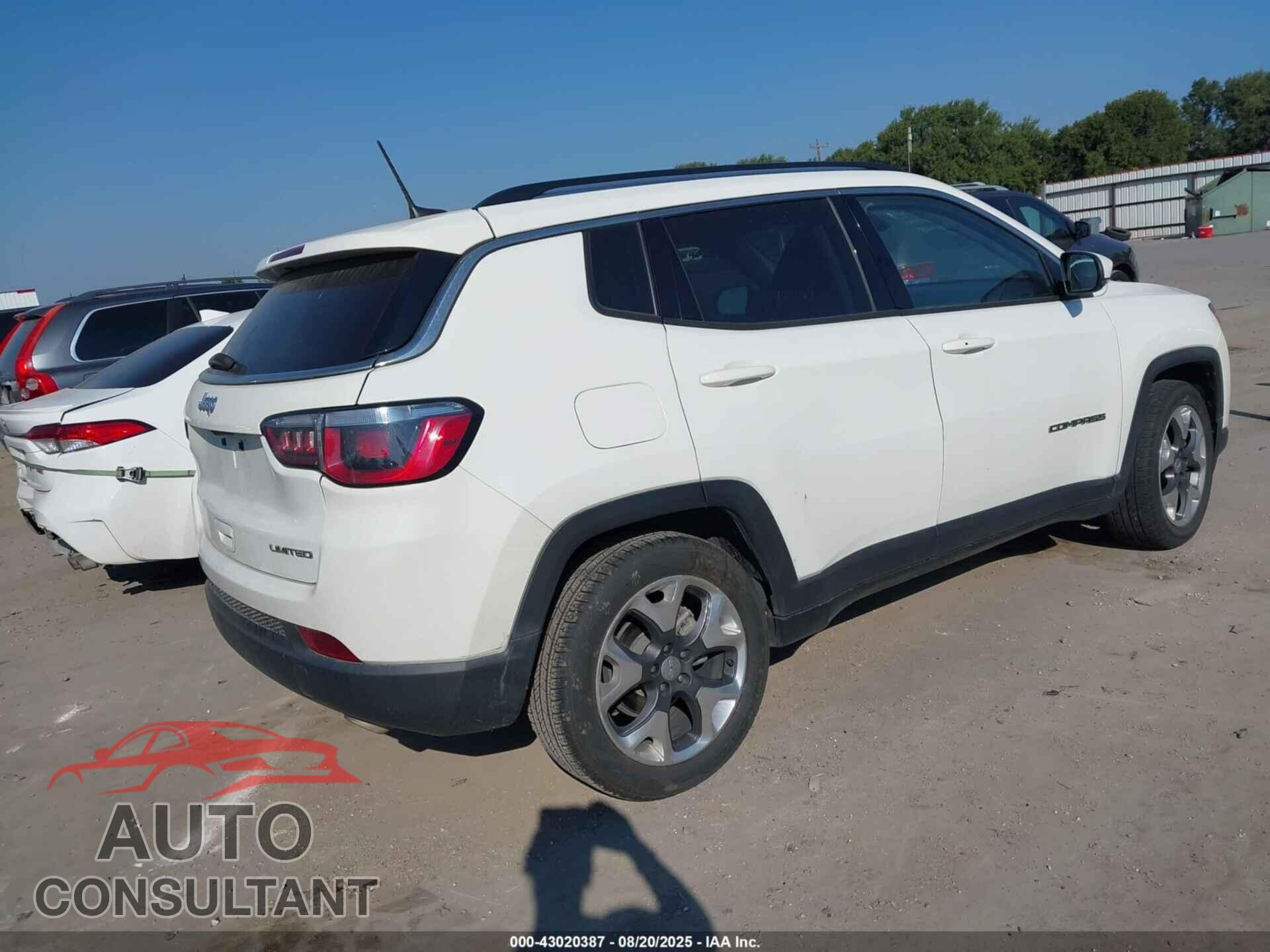 JEEP COMPASS 2019 - 3C4NJCCB3KT802405